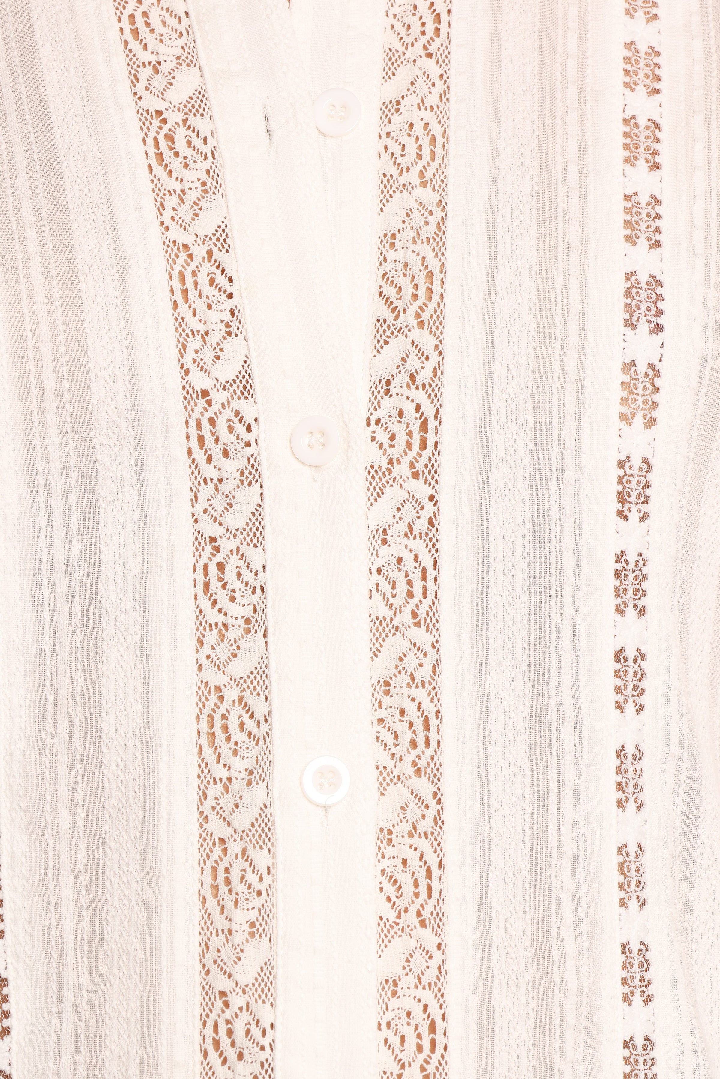 TOPS Nea Lace Detail Top - White