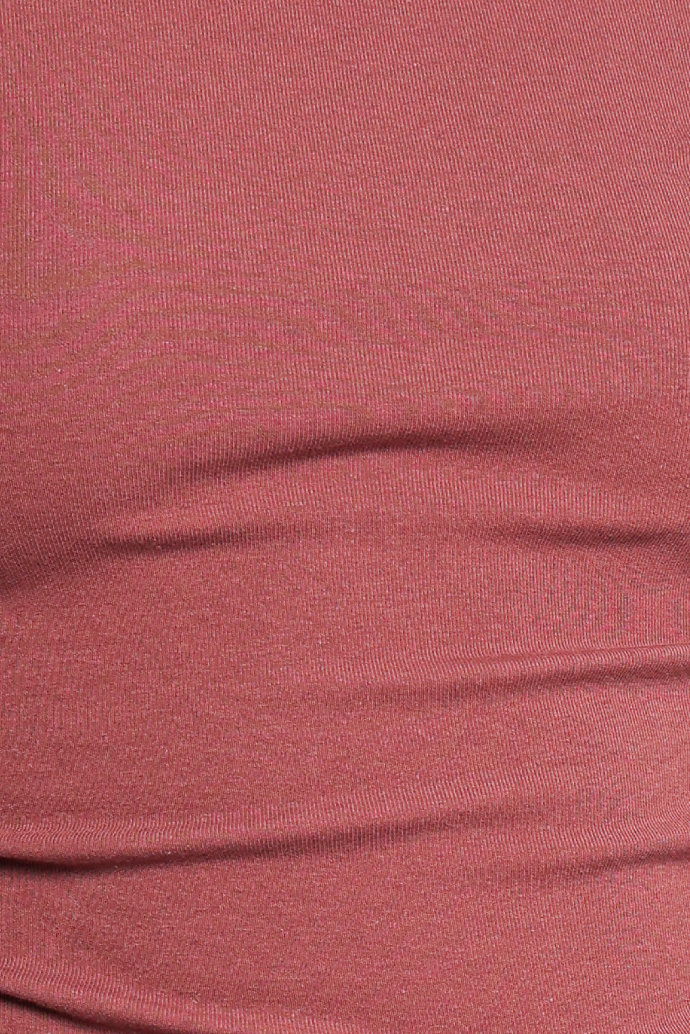 TOPS Nissa Long Sleeve Top - Chocolate Cherry