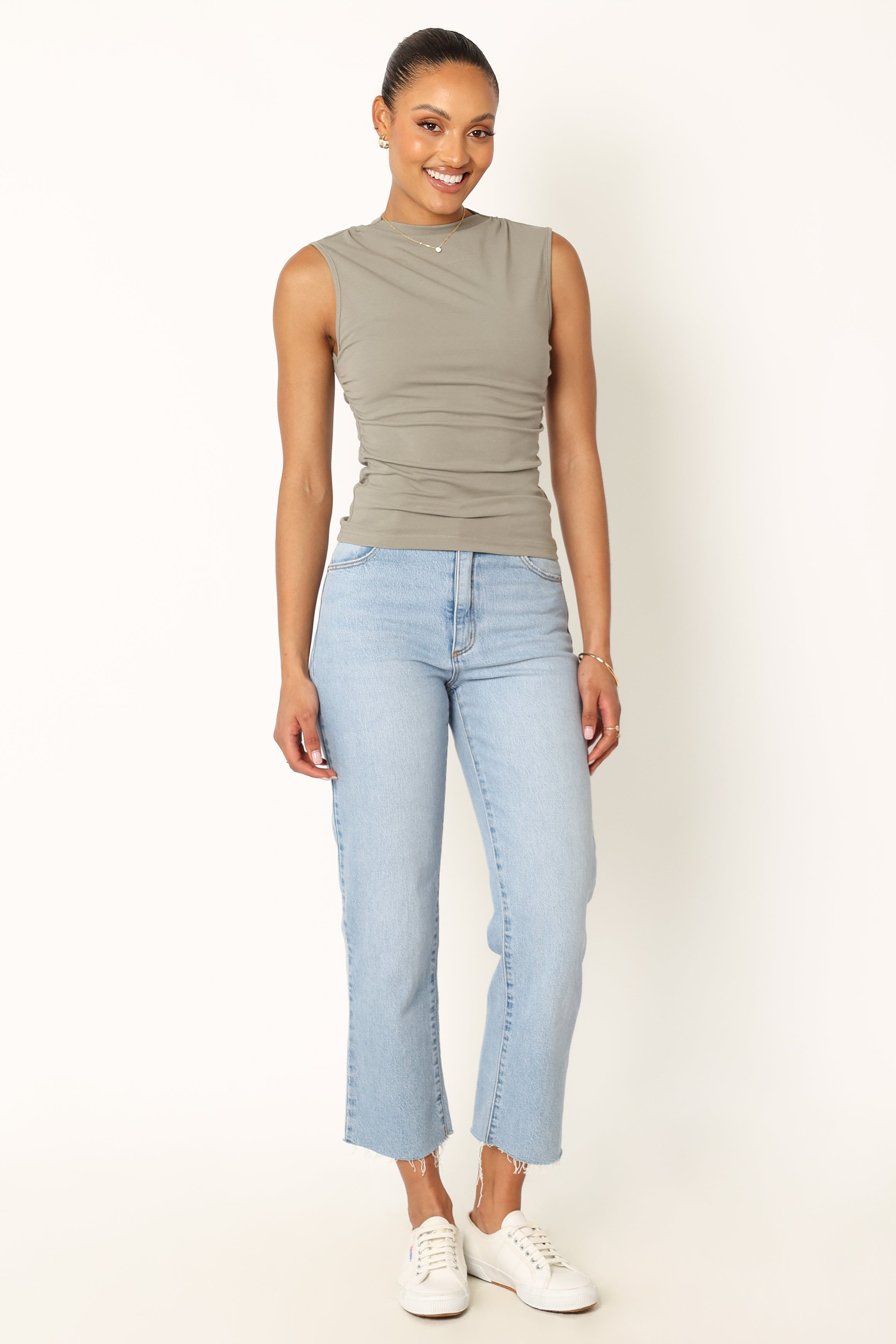 TOPS @Nissa Top - Olive