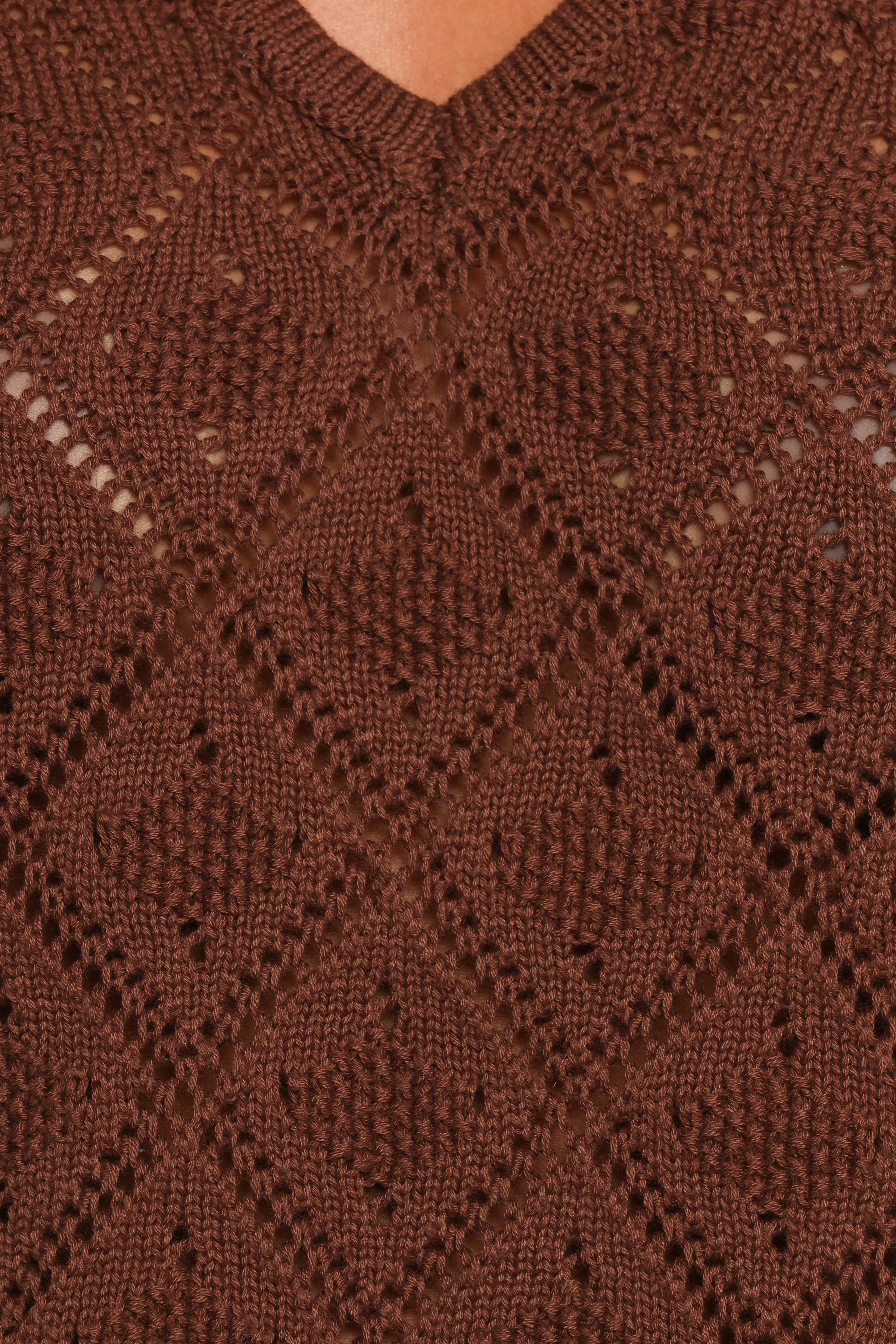 TOPS Palma Knit Top - Chocolate