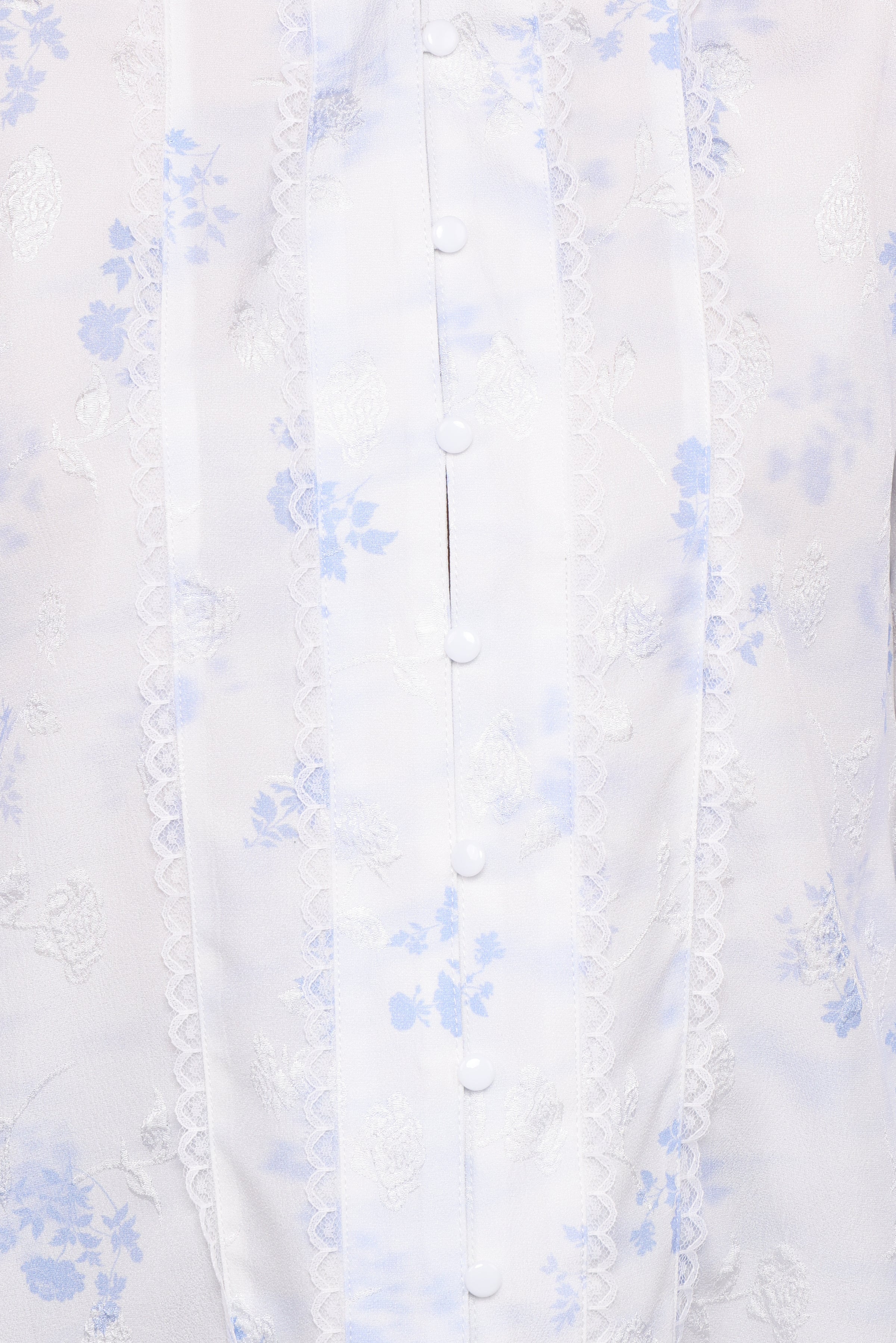 TOPS Parsons Blouse - Blue Floral