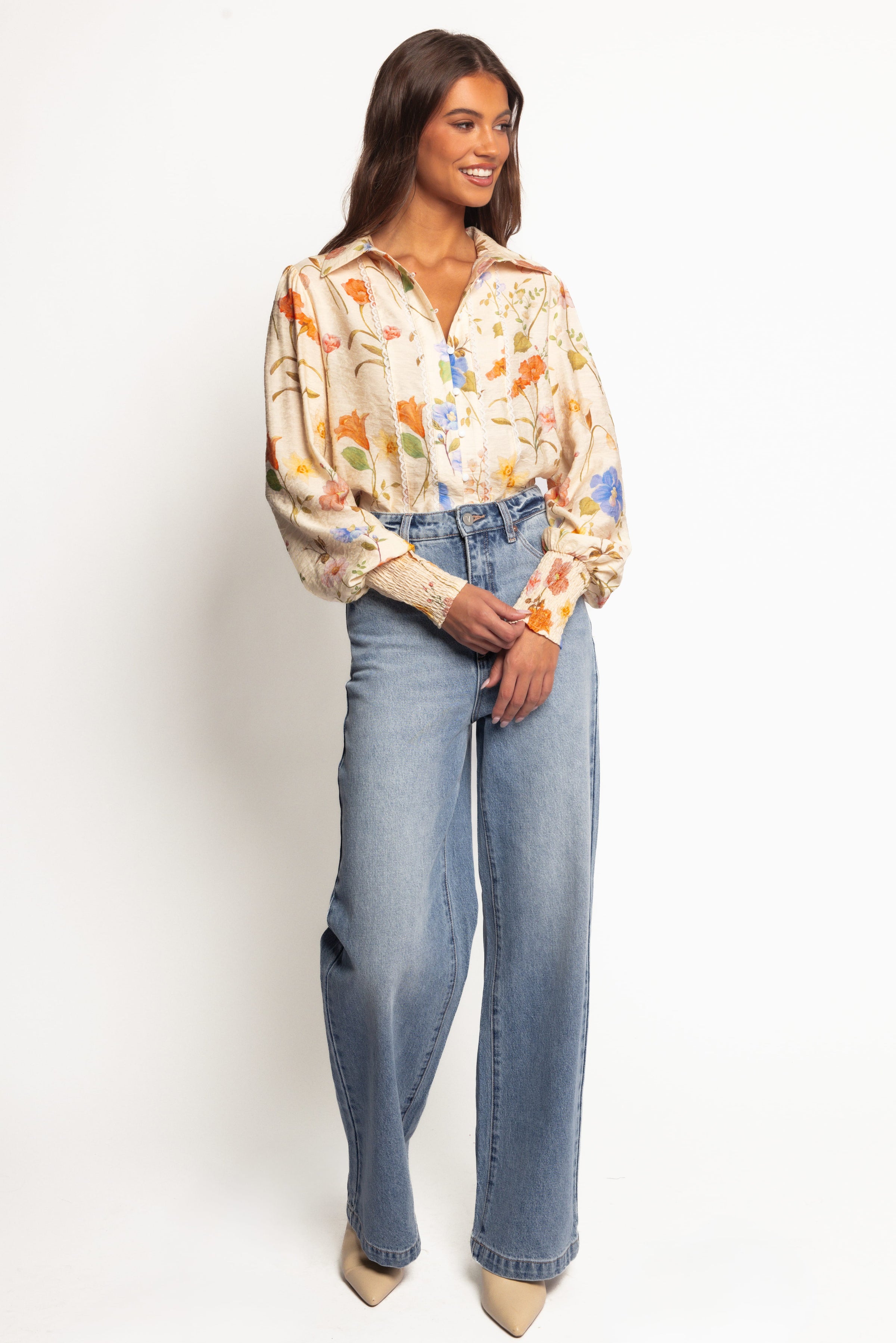 TOPS Parsons Blouse - Floral