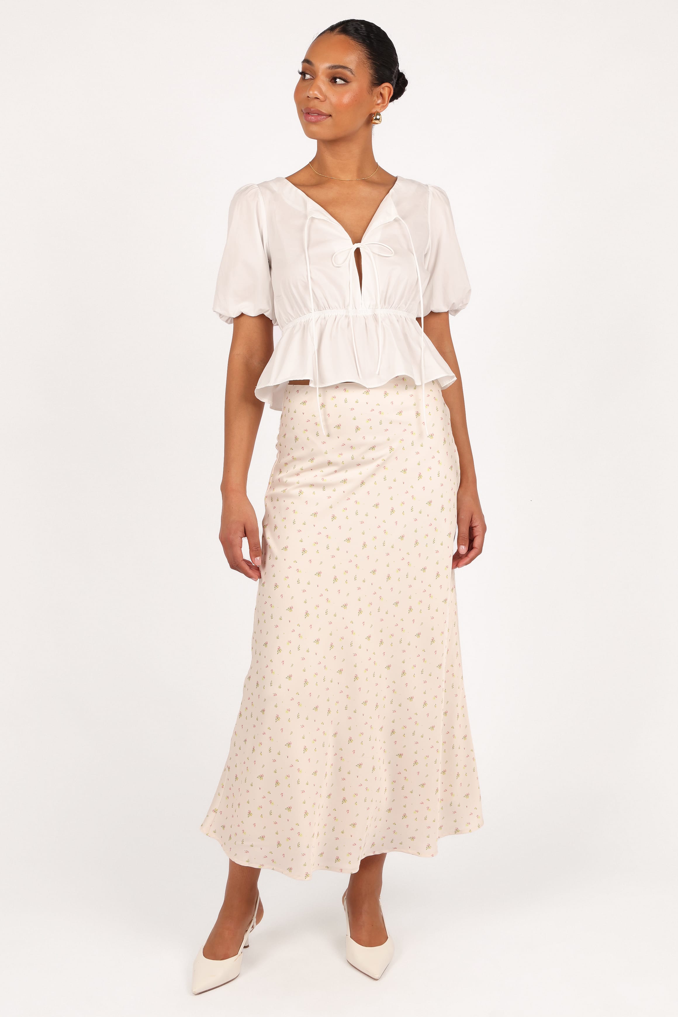 TOPS Pippi Top - Cloud White