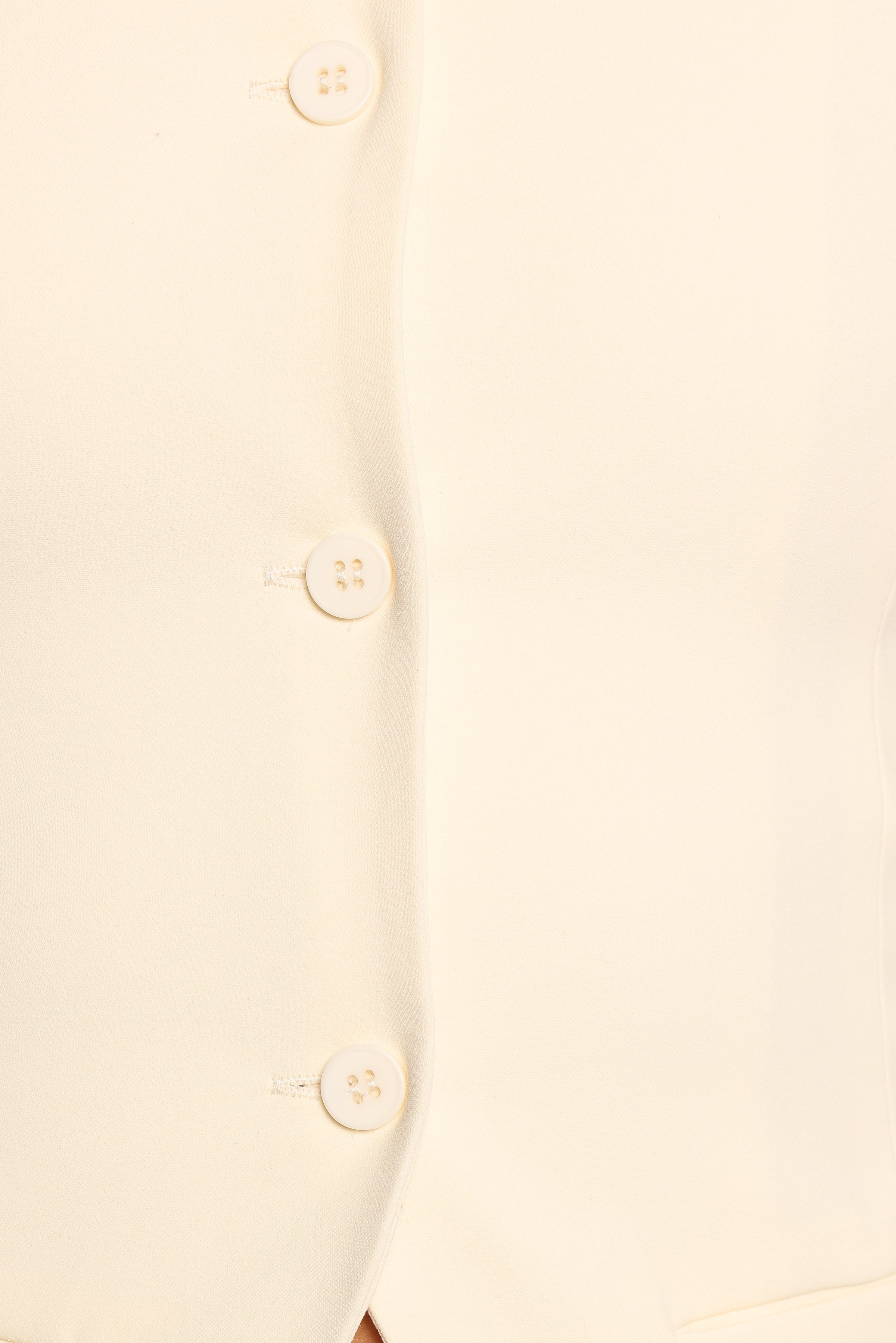 TOPS Respah Vest Top - Cream