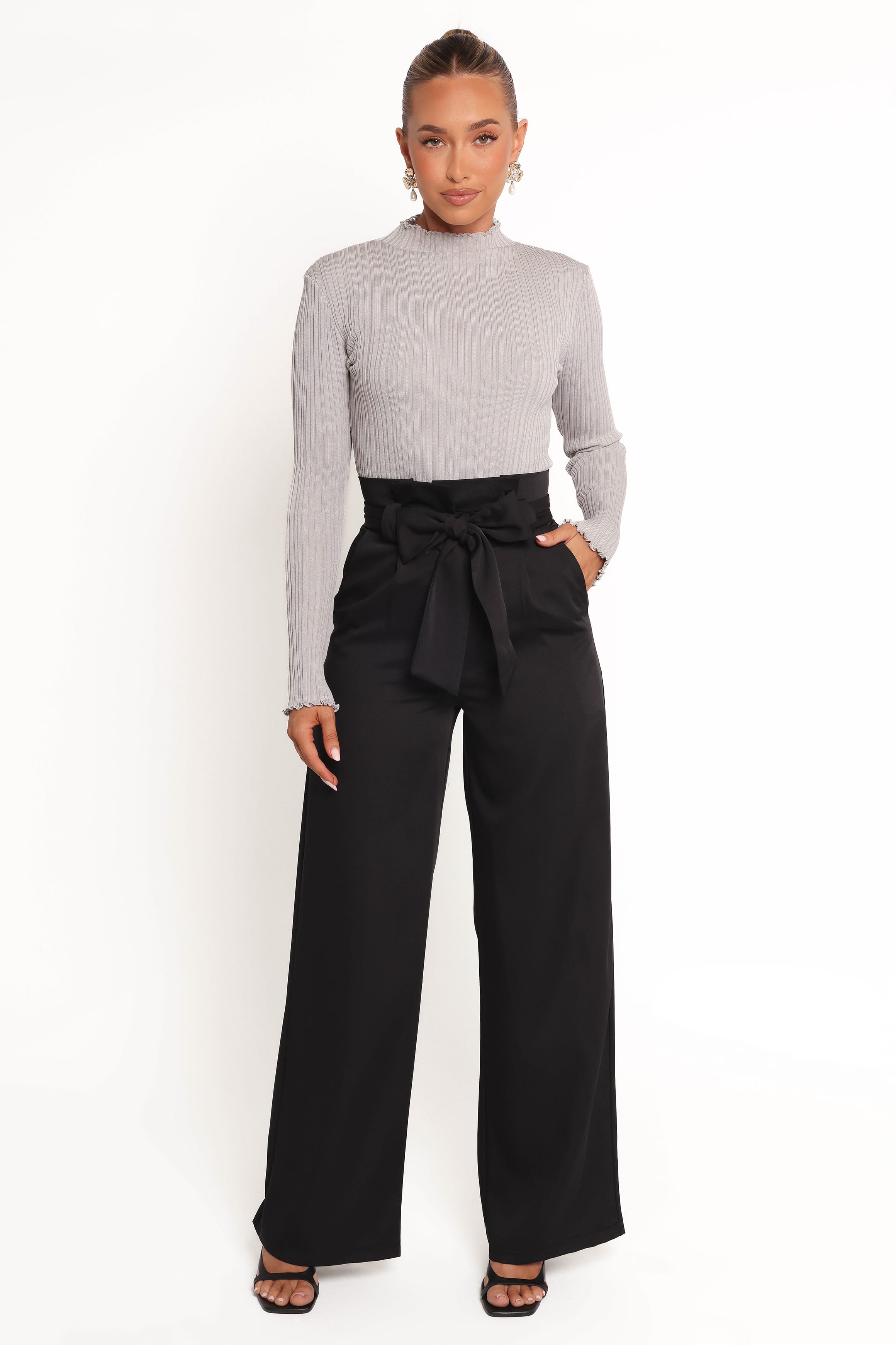 TOPS Ridley Top - Grey