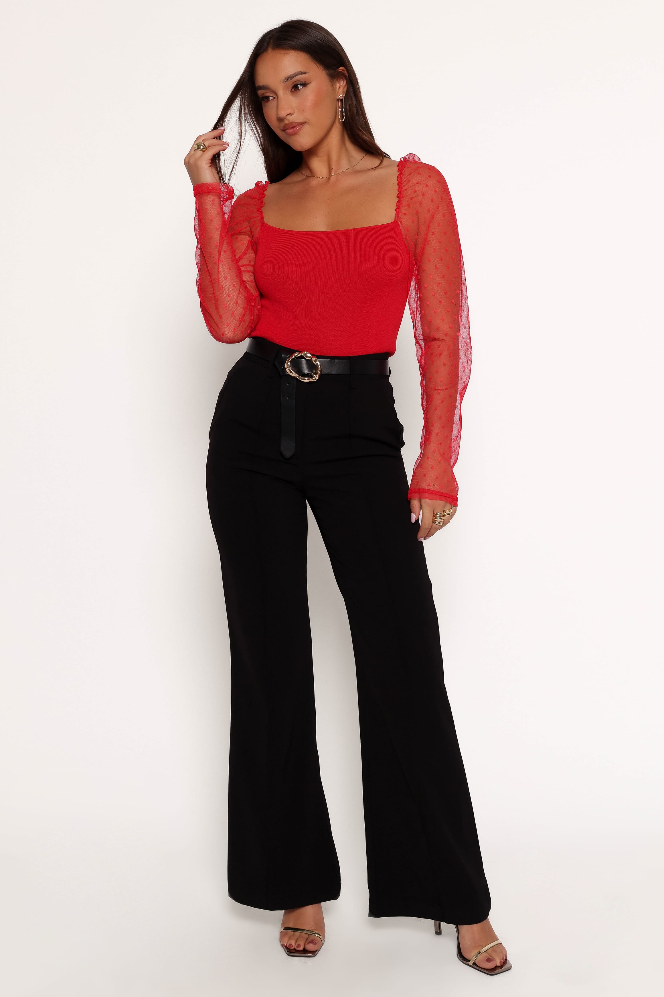 TOPS Rigala Top - Red