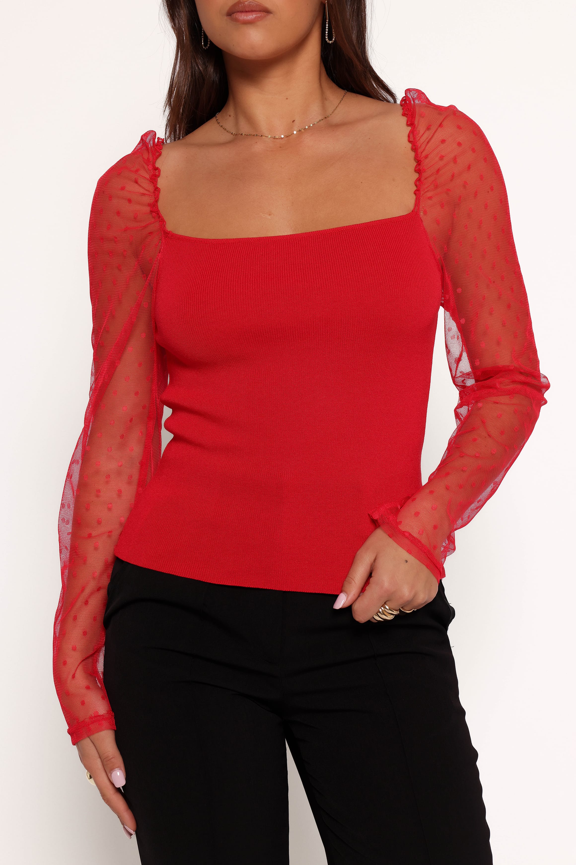 TOPS Rigala Top - Red