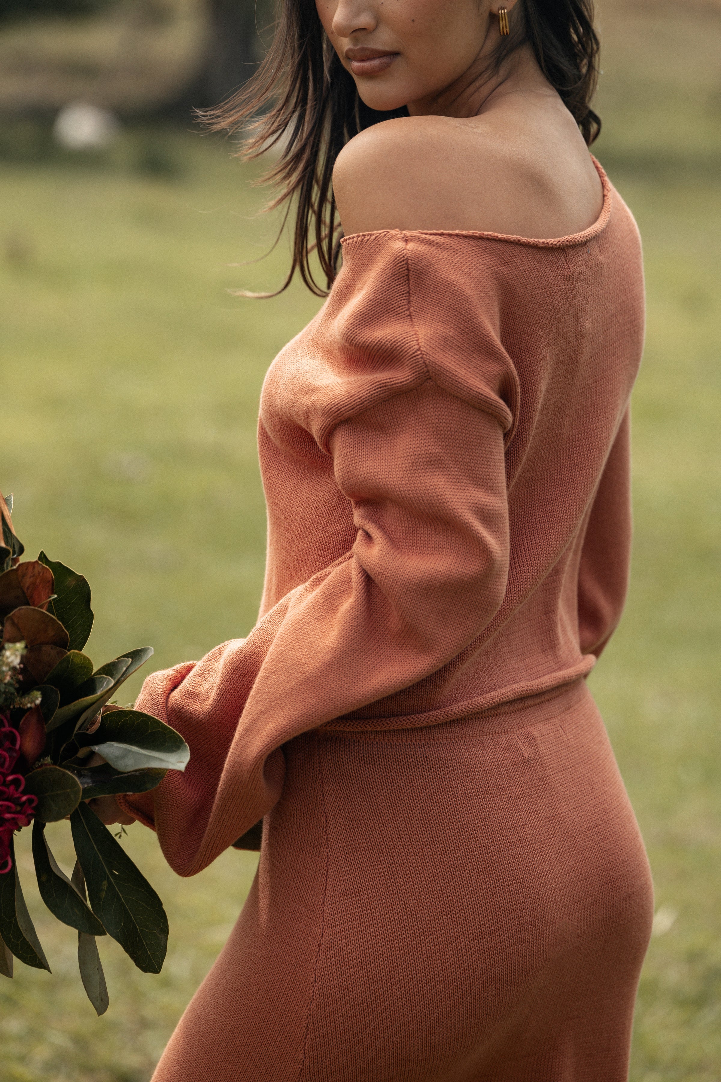 TOPS Rooney Knit Sweater - Cinnamon