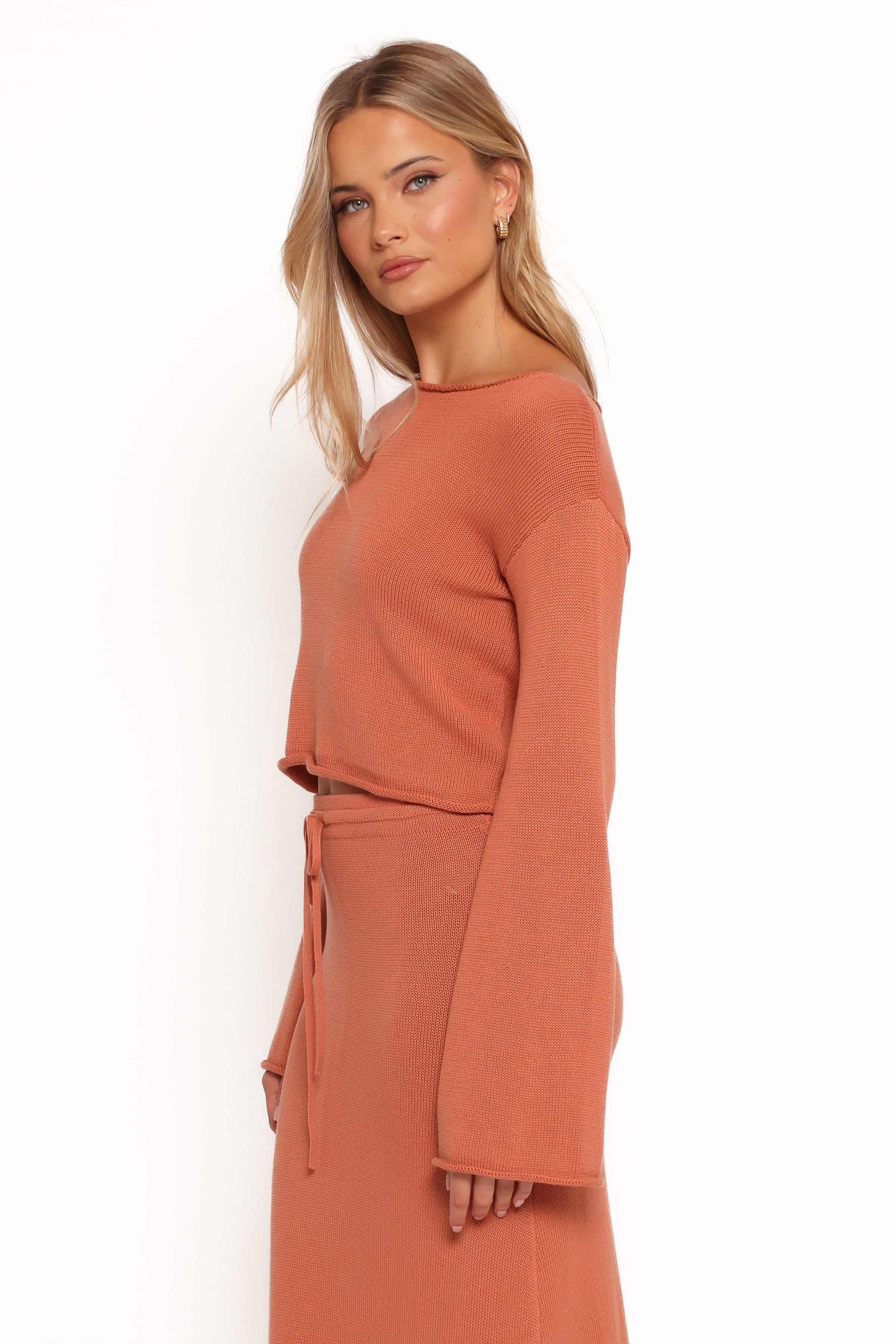 TOPS Rooney Knit Sweater - Cinnamon
