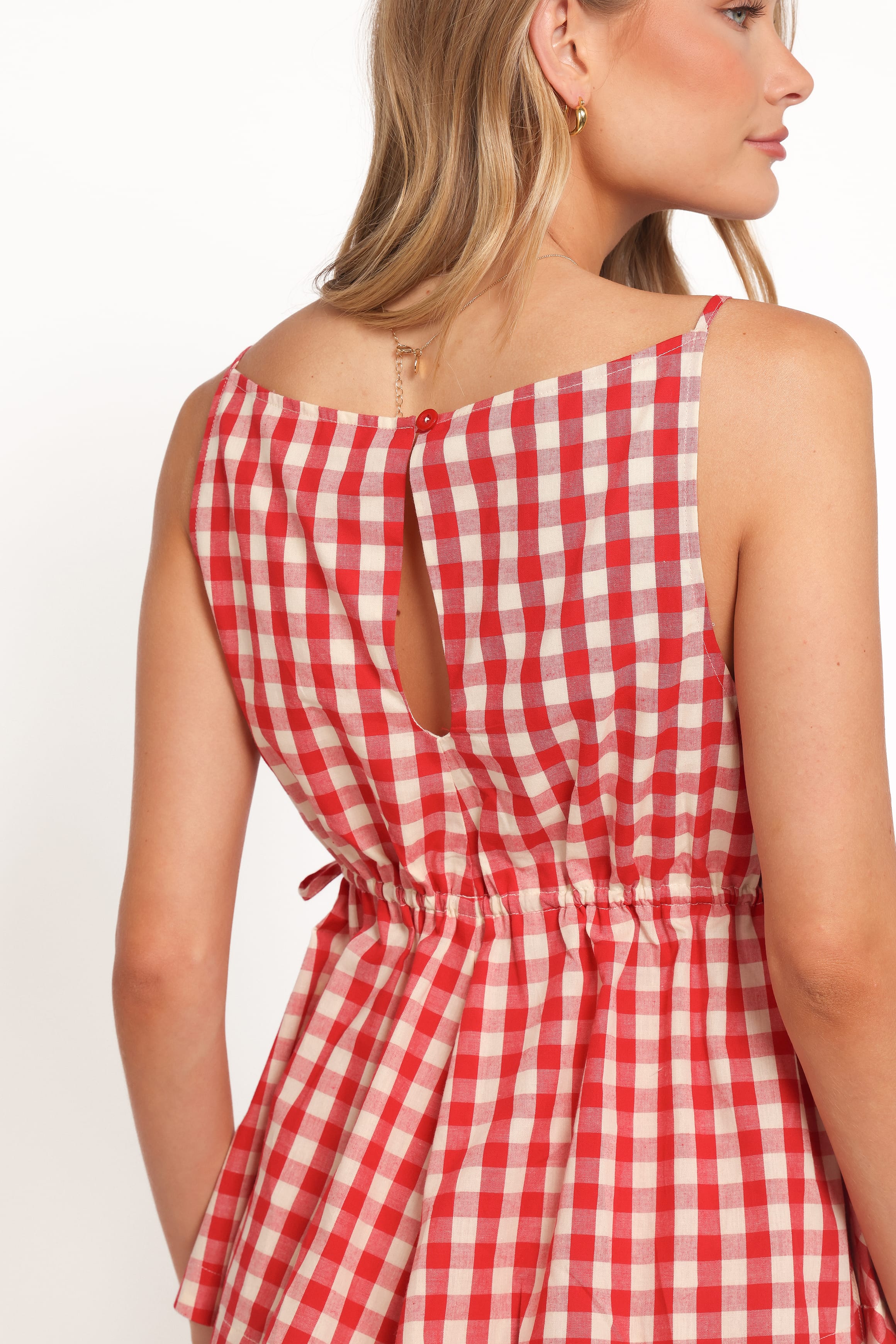 TOPS Rory Top - Red Gingham