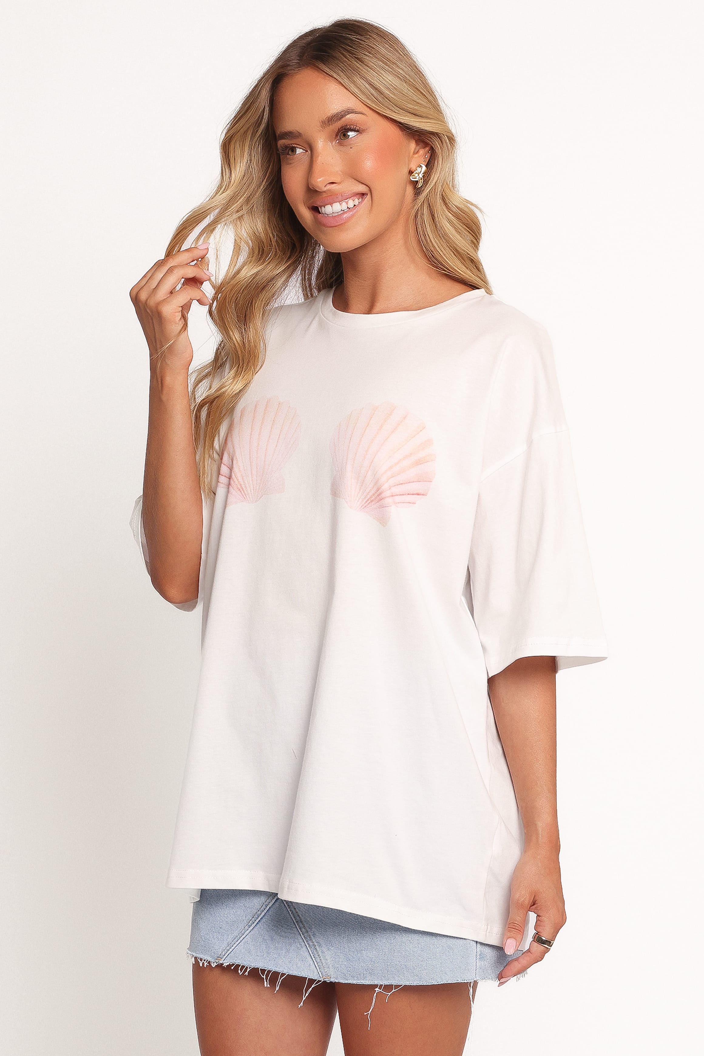 TOPS Sammie Graphic Tee - White