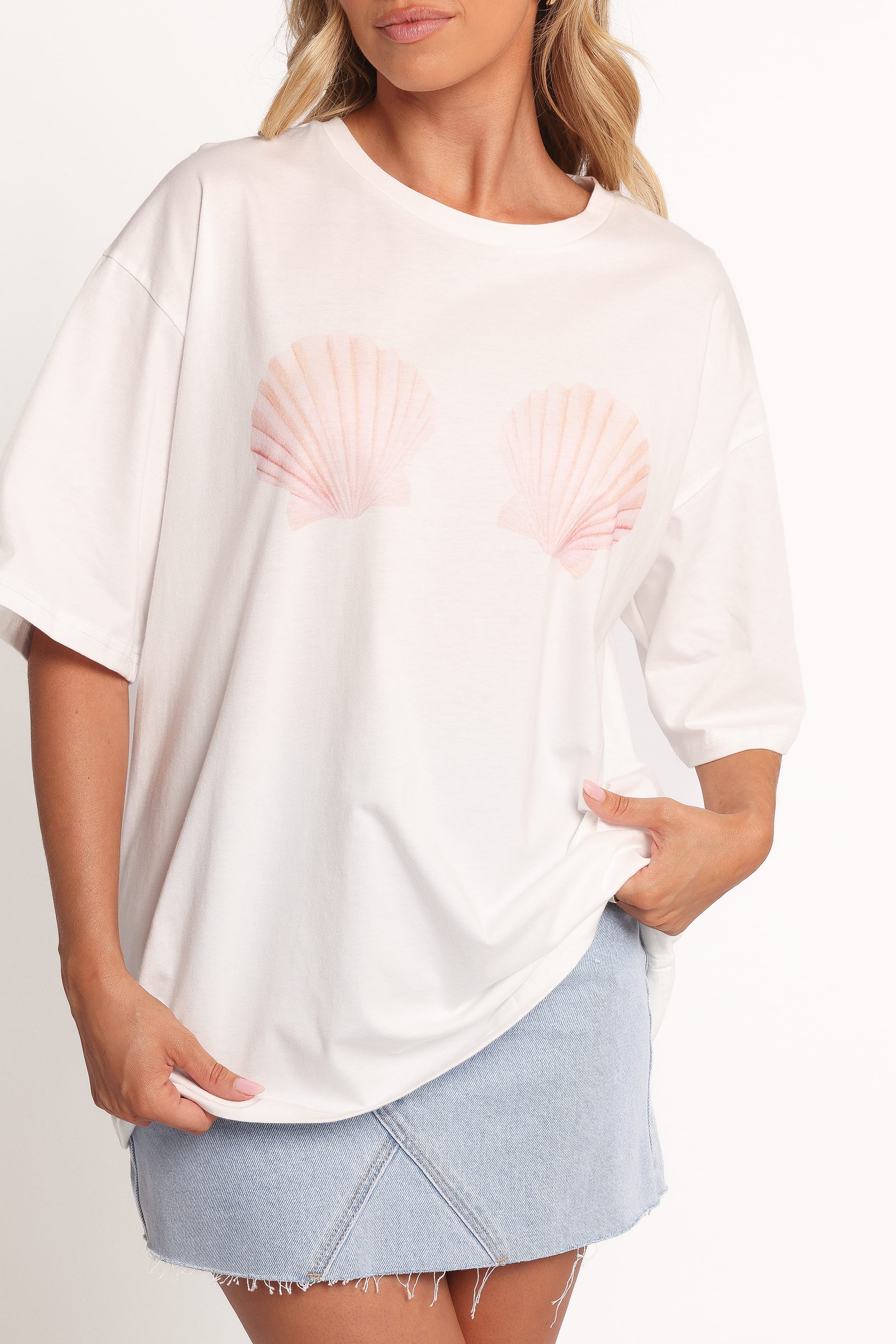 TOPS Sammie Graphic Tee - White