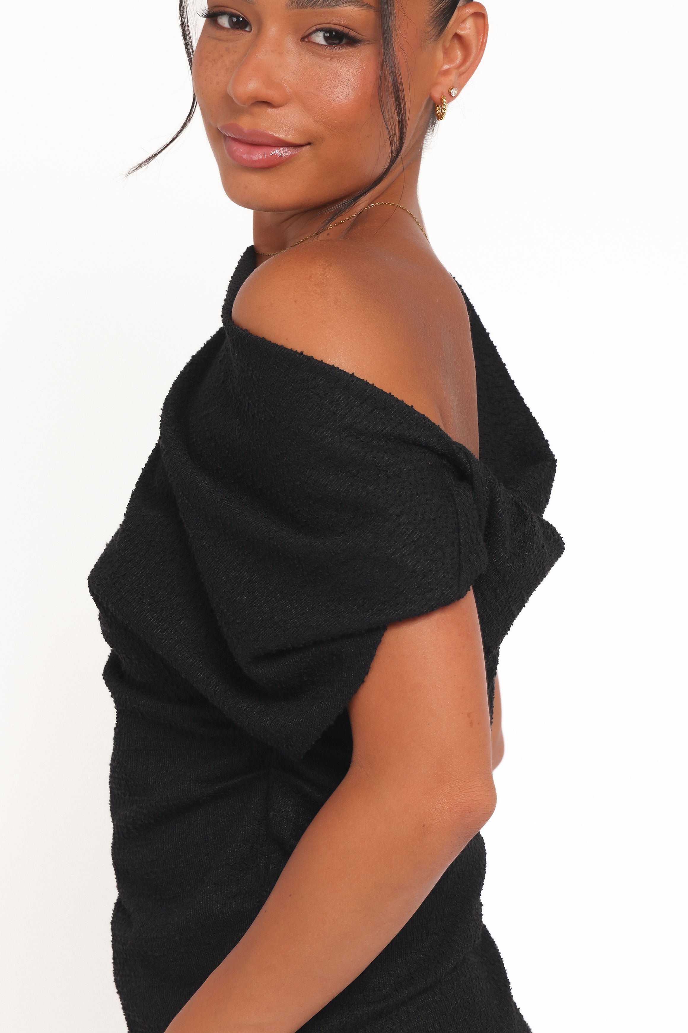 TOPS Selma Knit Top - Black