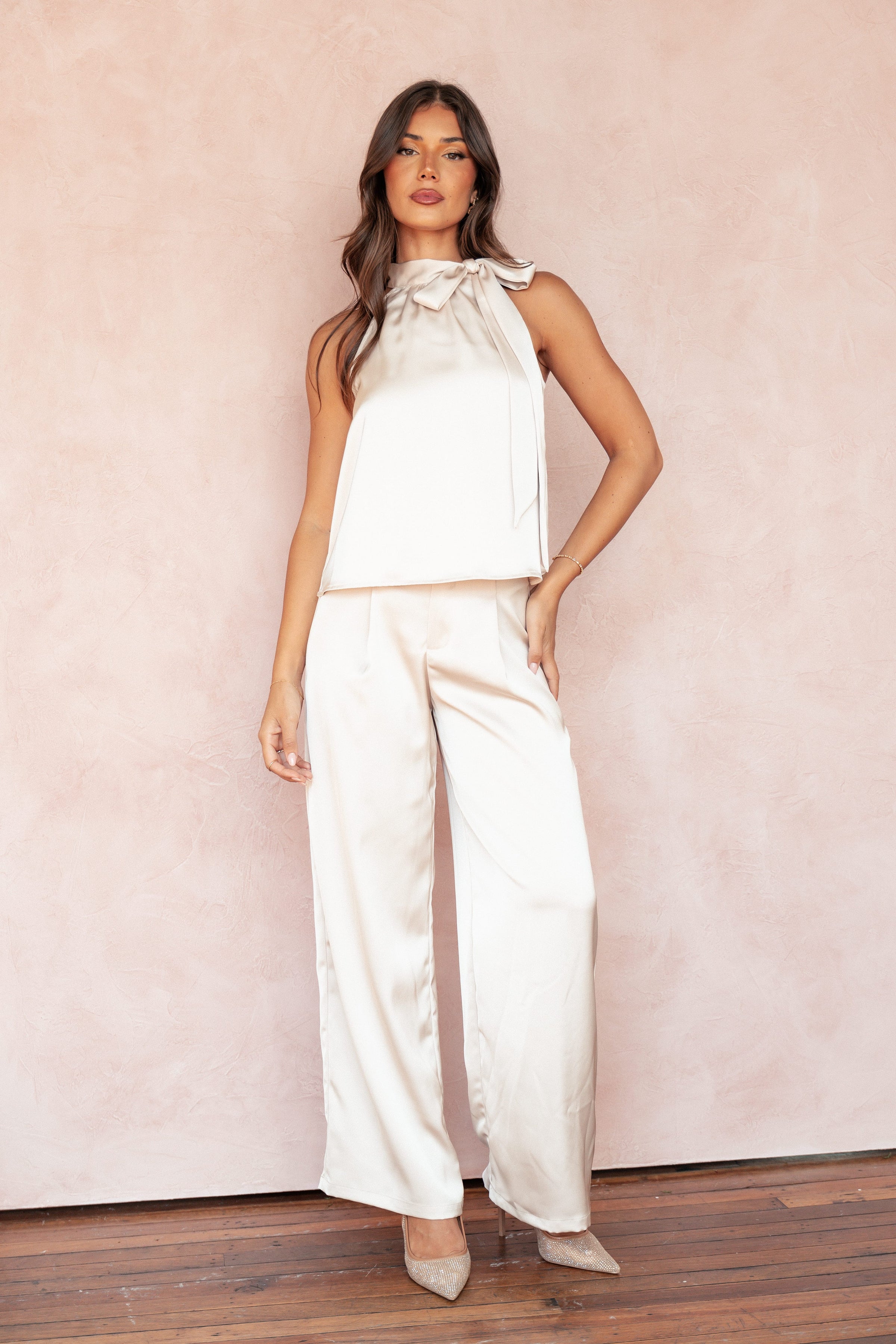 TOPS Skarlett Top - Pearl