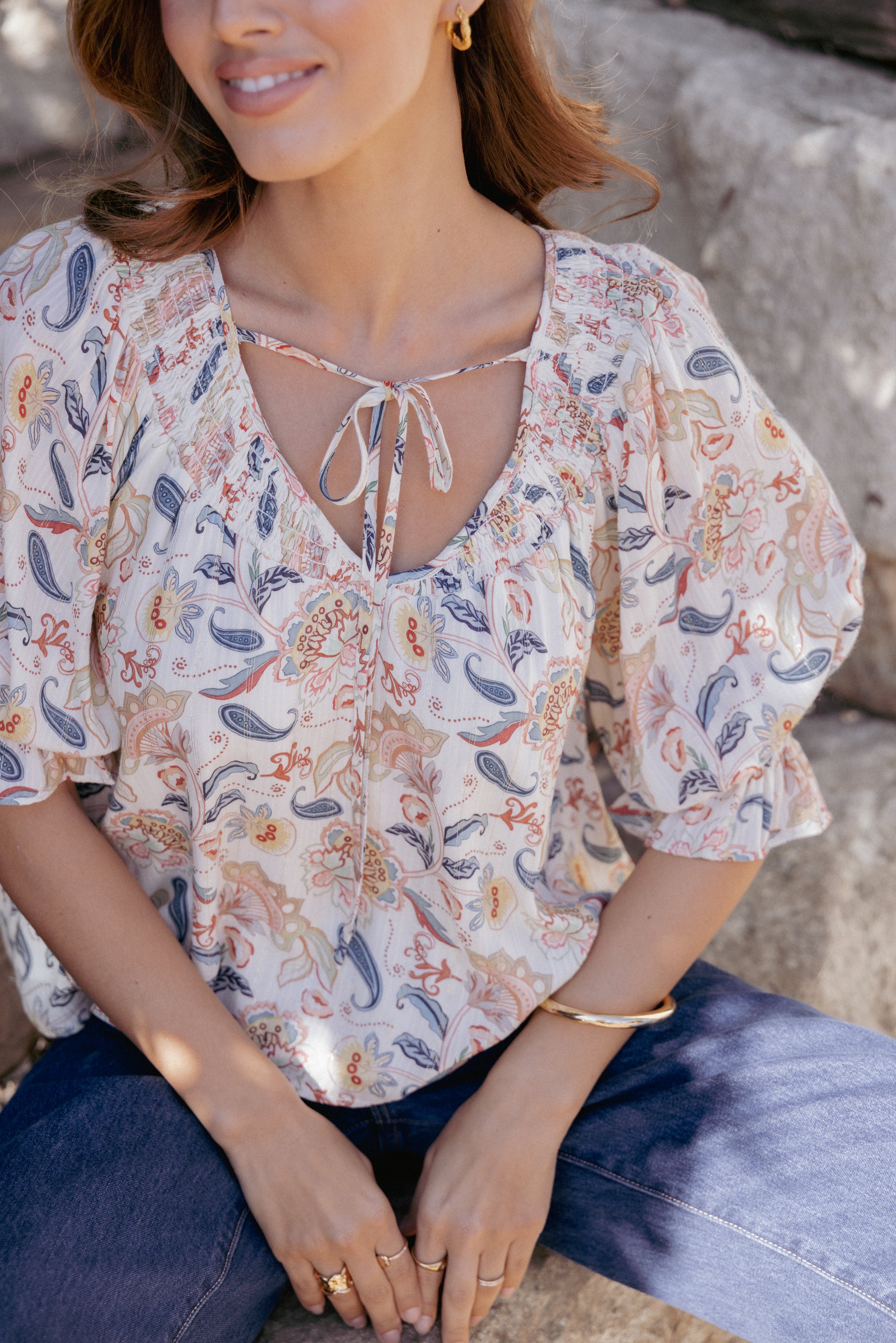 TOPS Sonia Top - Paisley