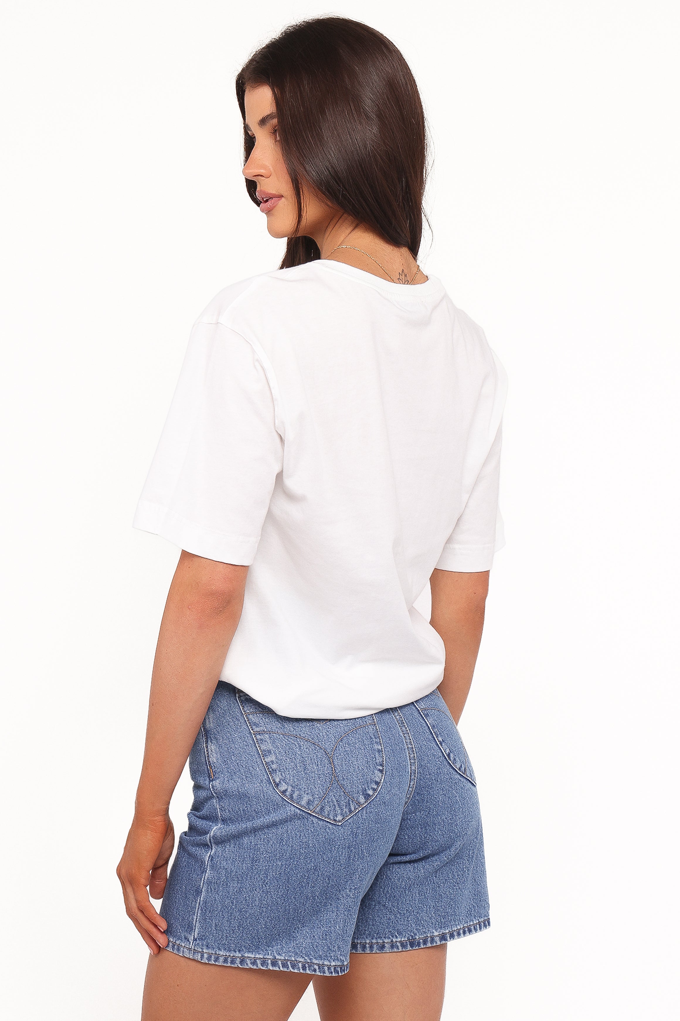 TOPS Theodore Tee - White Multi