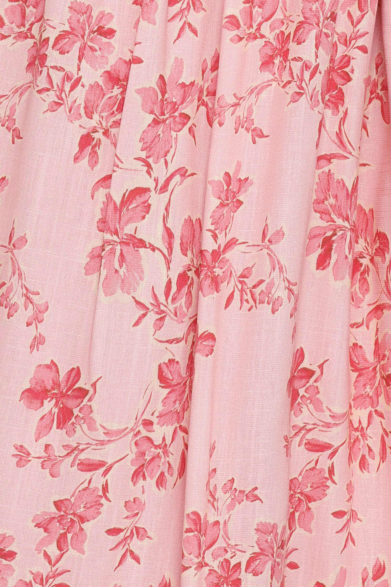 TOPS Tyler Tie Shoulder Top - Rose Pink Floral