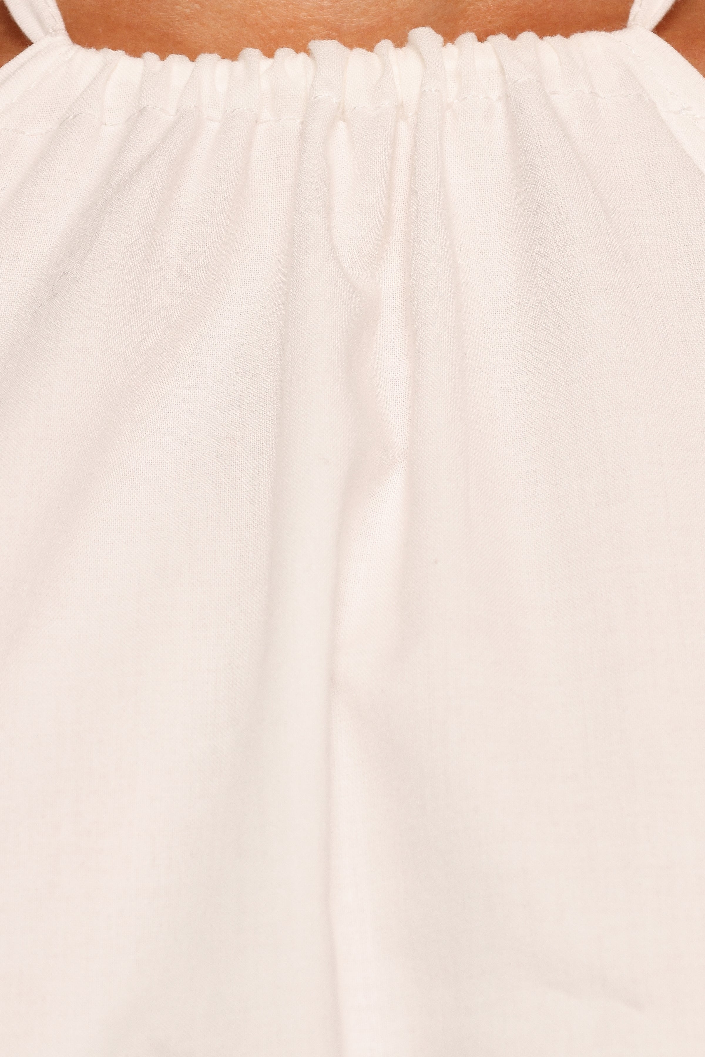 TOPS Vanessa Halterneck Top - White