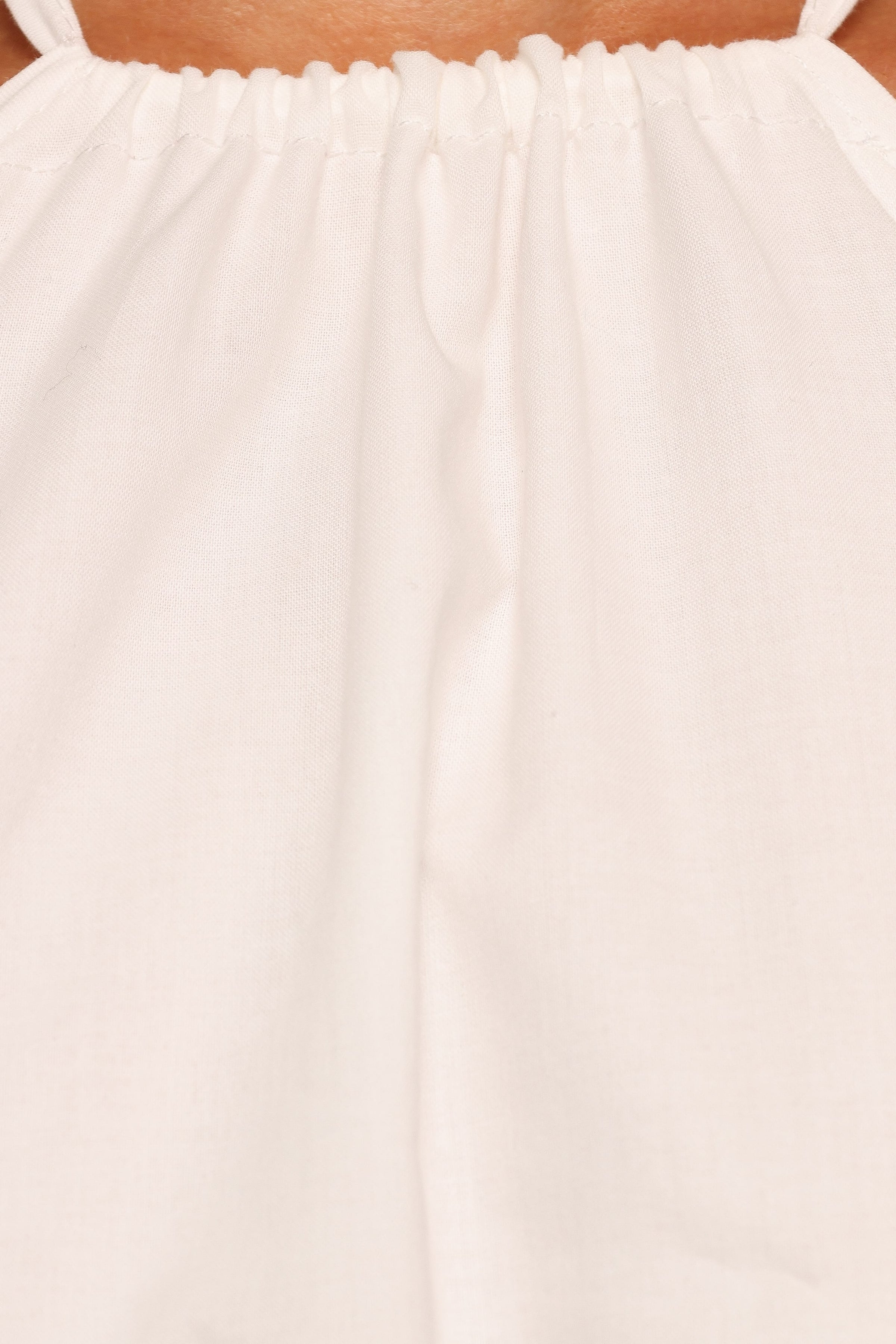 TOPS Vanessa Halterneck Top - White