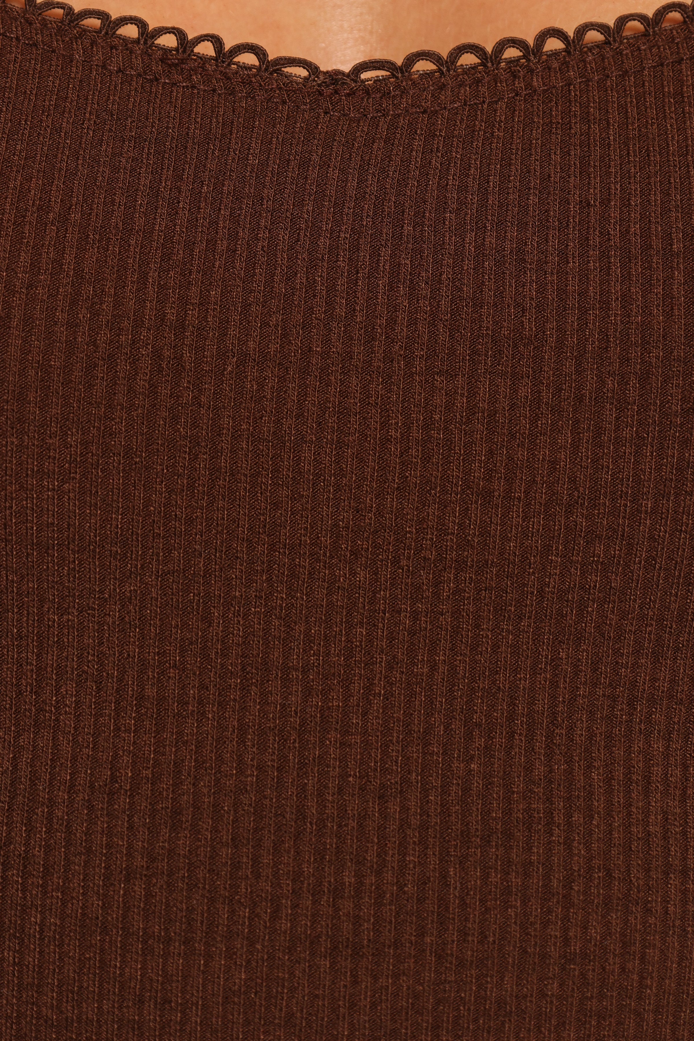 TOPS Verona Knit Top - Brown