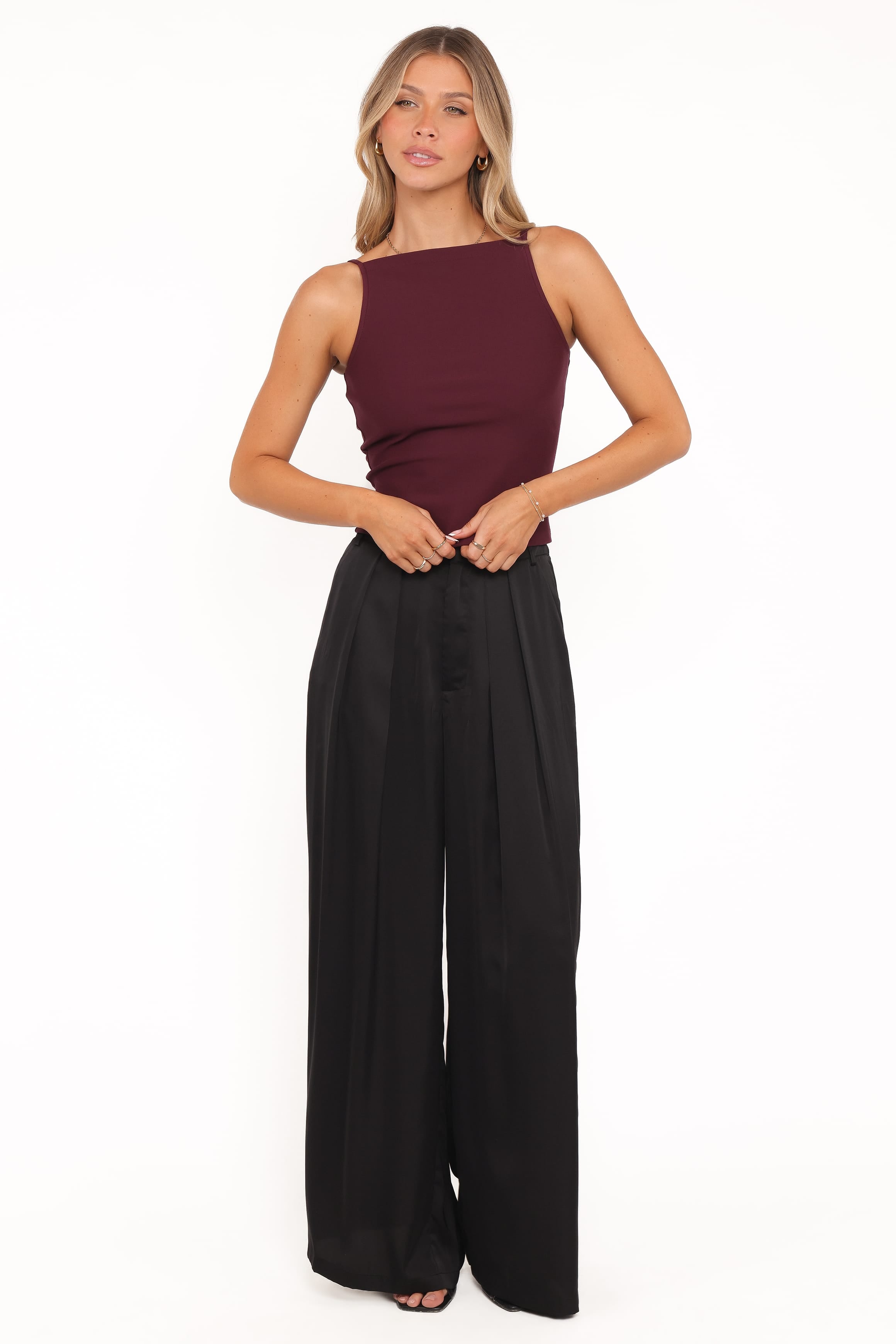 TOPS Yash Top - Merlot