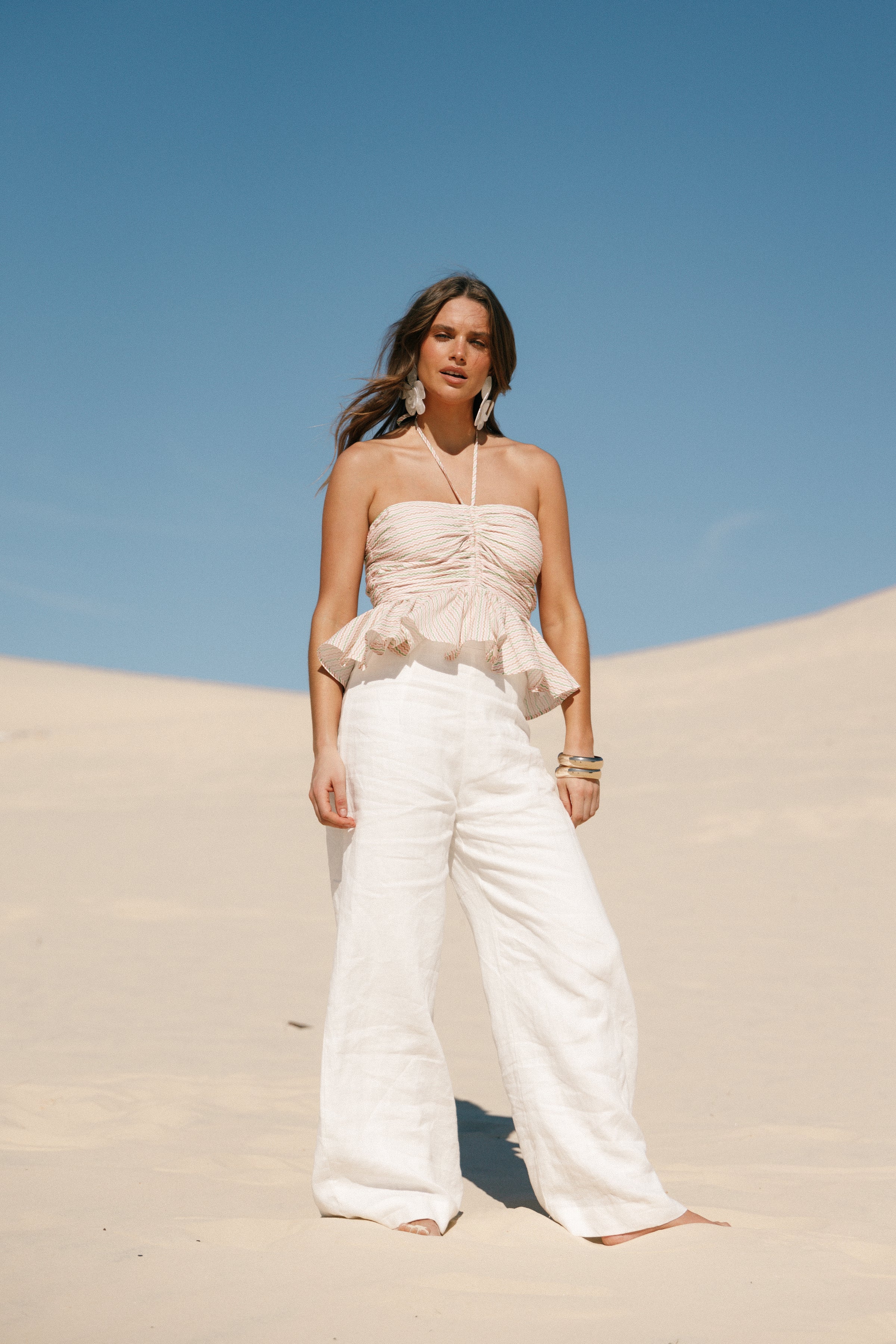 TOPS Yulia Top - Wave Stripe