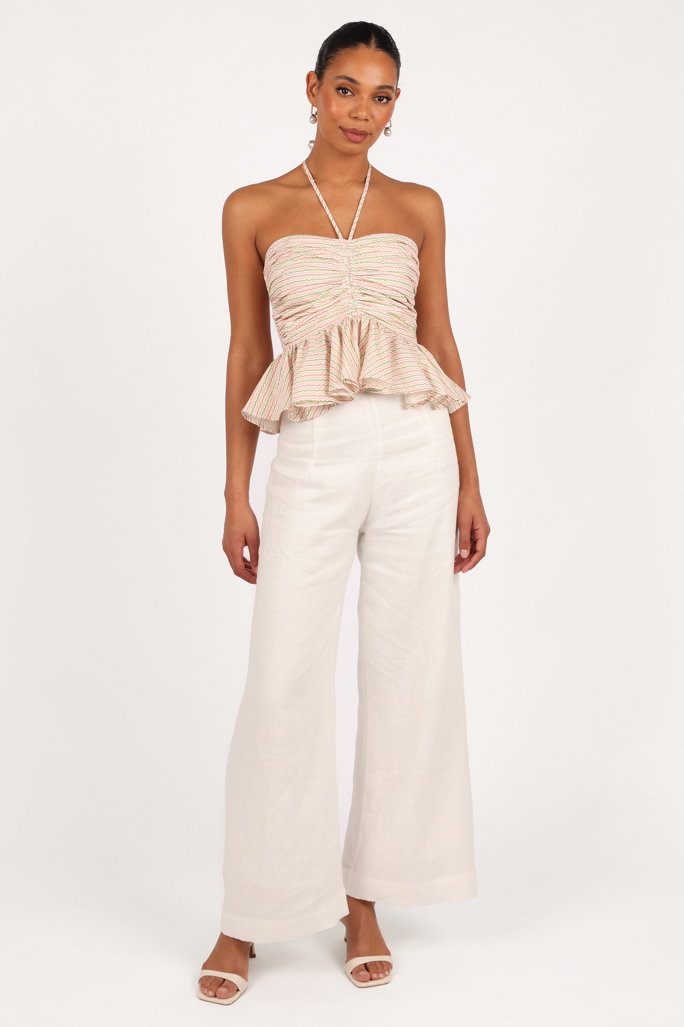 TOPS Yulia Top - Wave Stripe