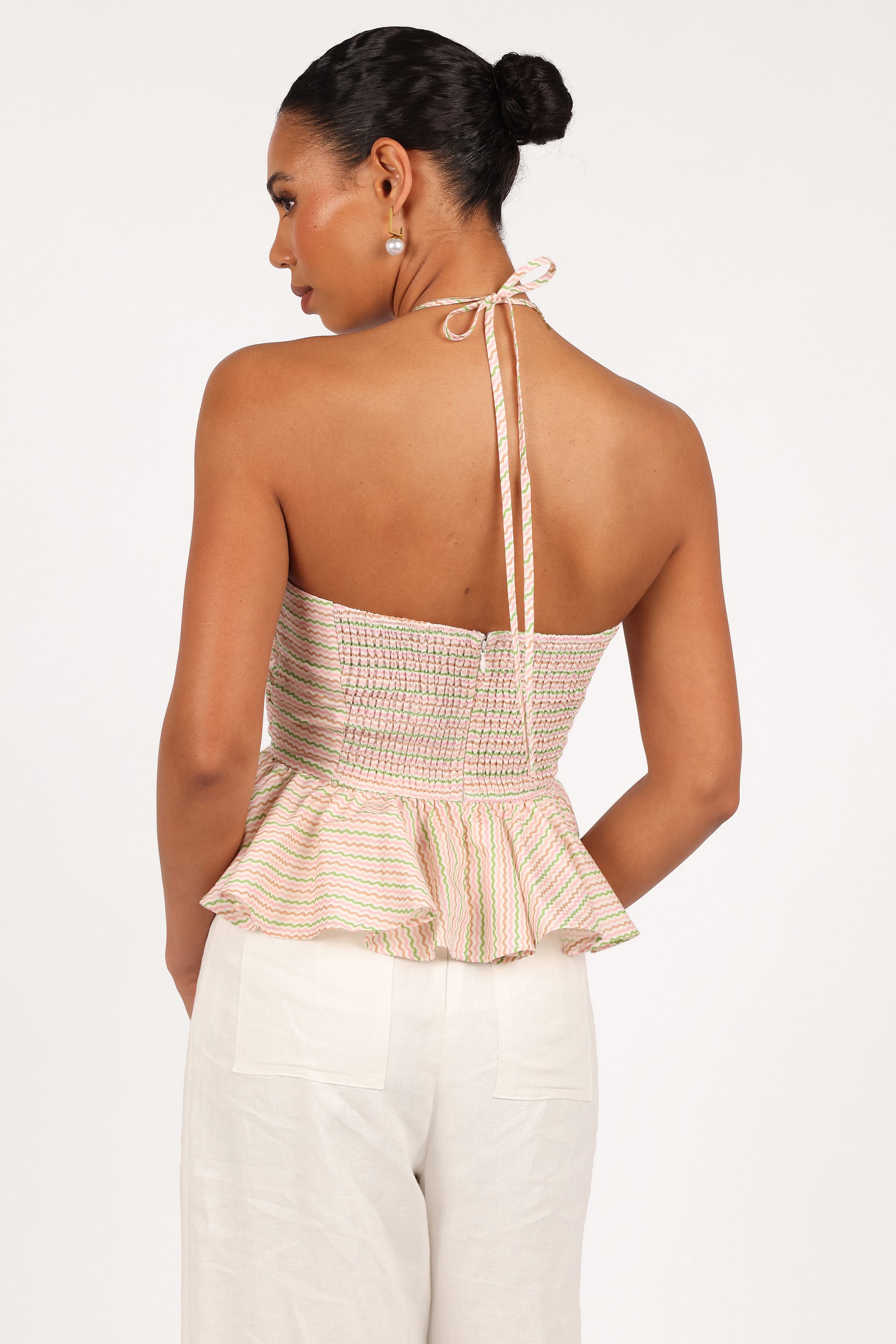 TOPS Yulia Top - Wave Stripe