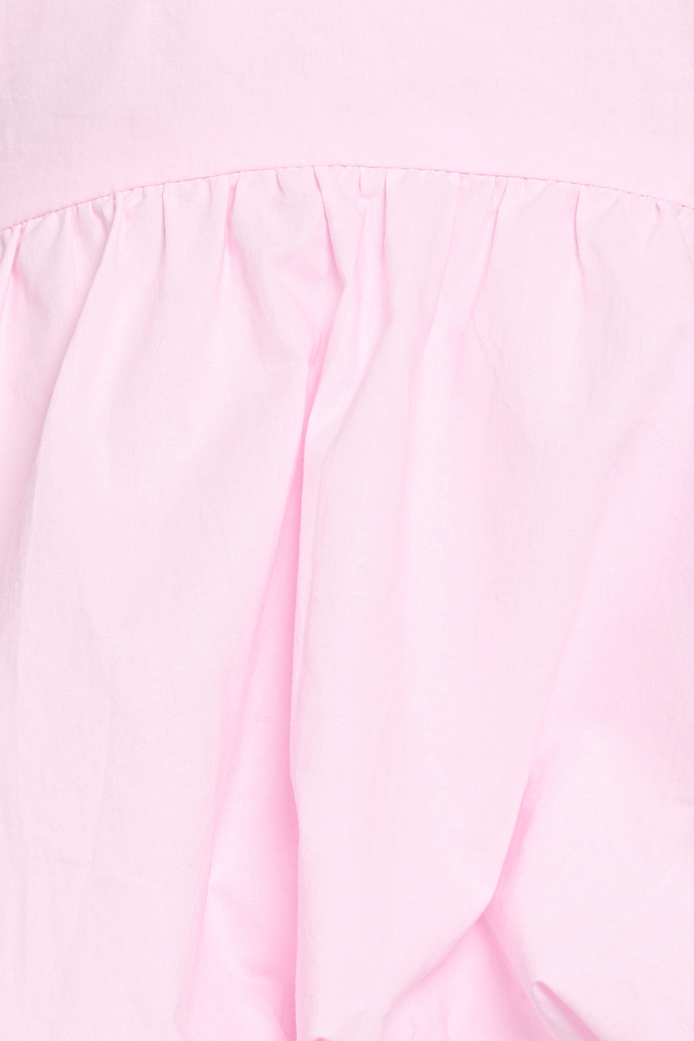 TOPS Yvanna Bubble Hem Top - Pink