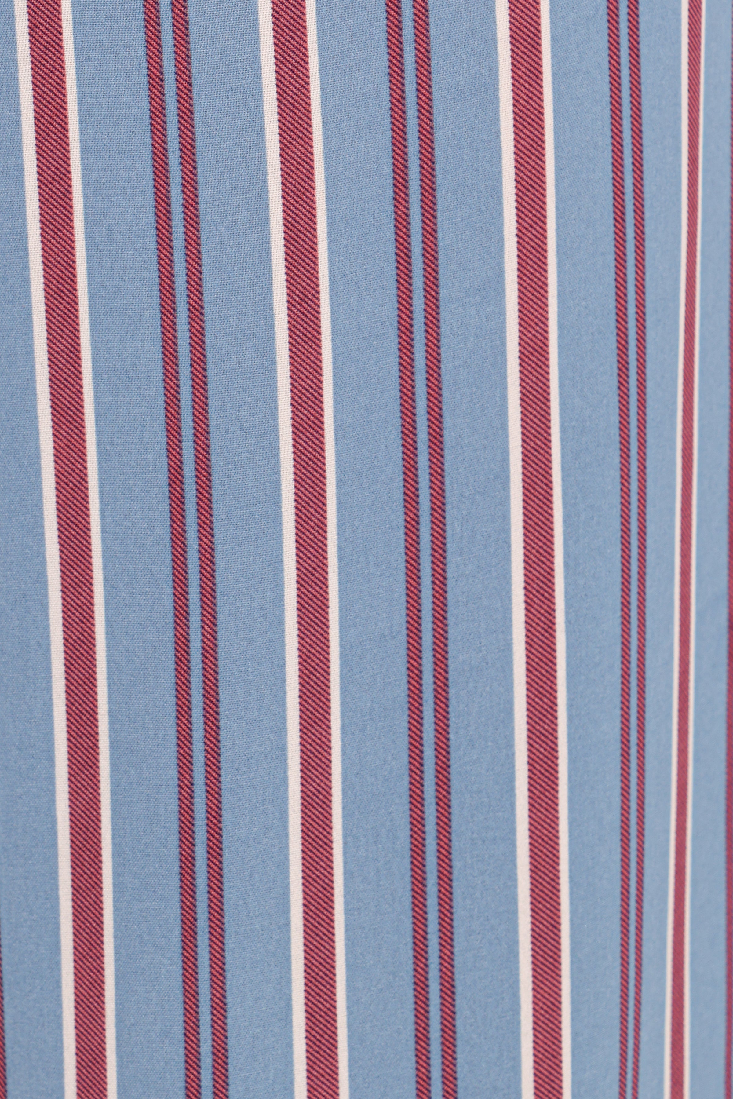 TOPS Zemira Strapless Top - Blue Stripe
