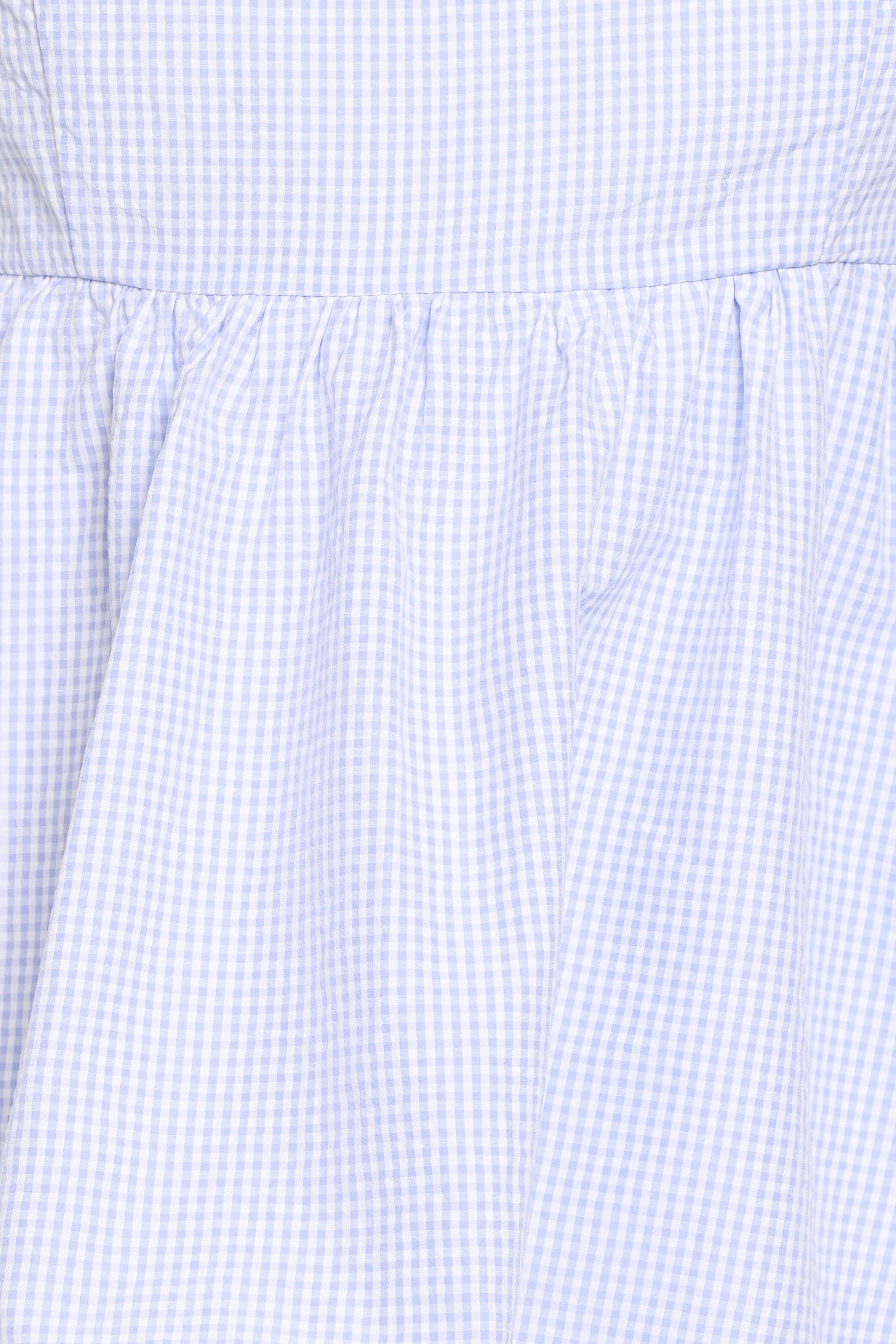 TOPS Zephyra Baby Doll Top - Blue Gingham