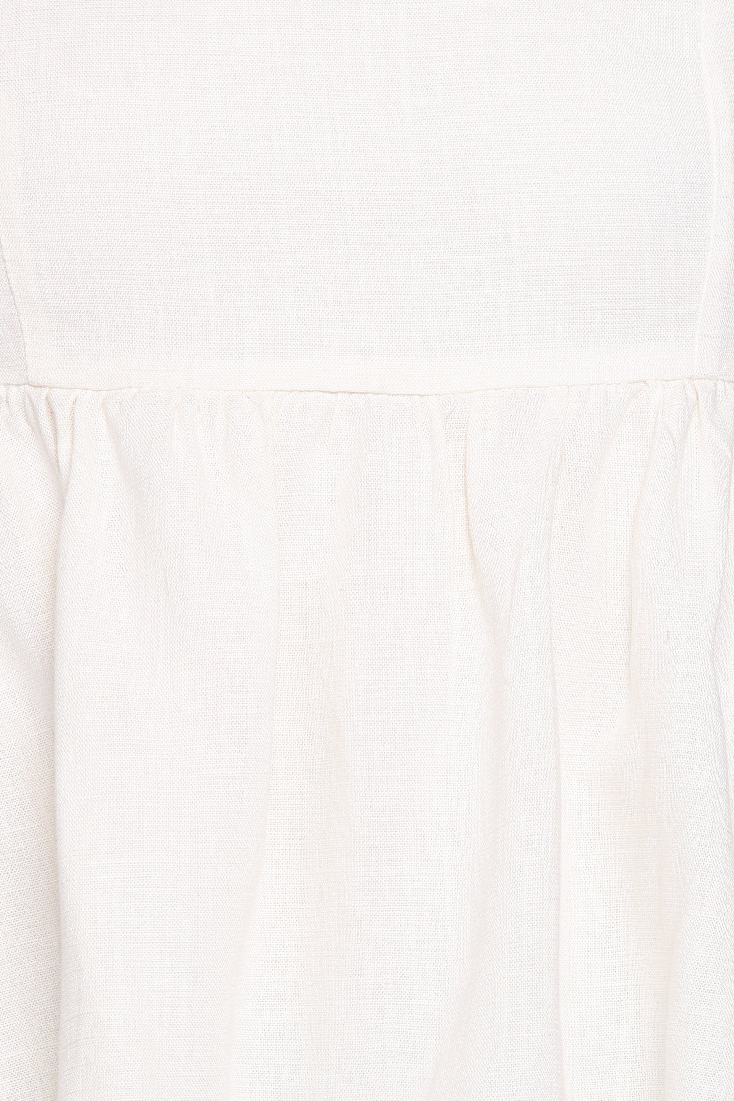 TOPS Zephyra Baby Doll Top - White