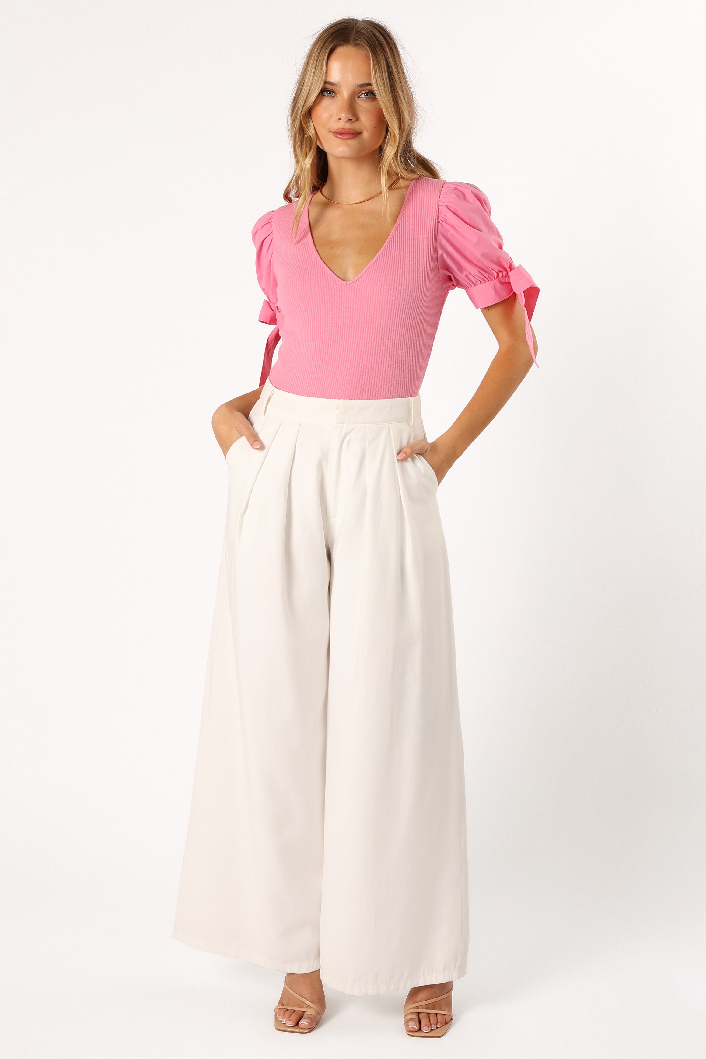 TOPS @Zoey Top - Pink (hold for V Day)