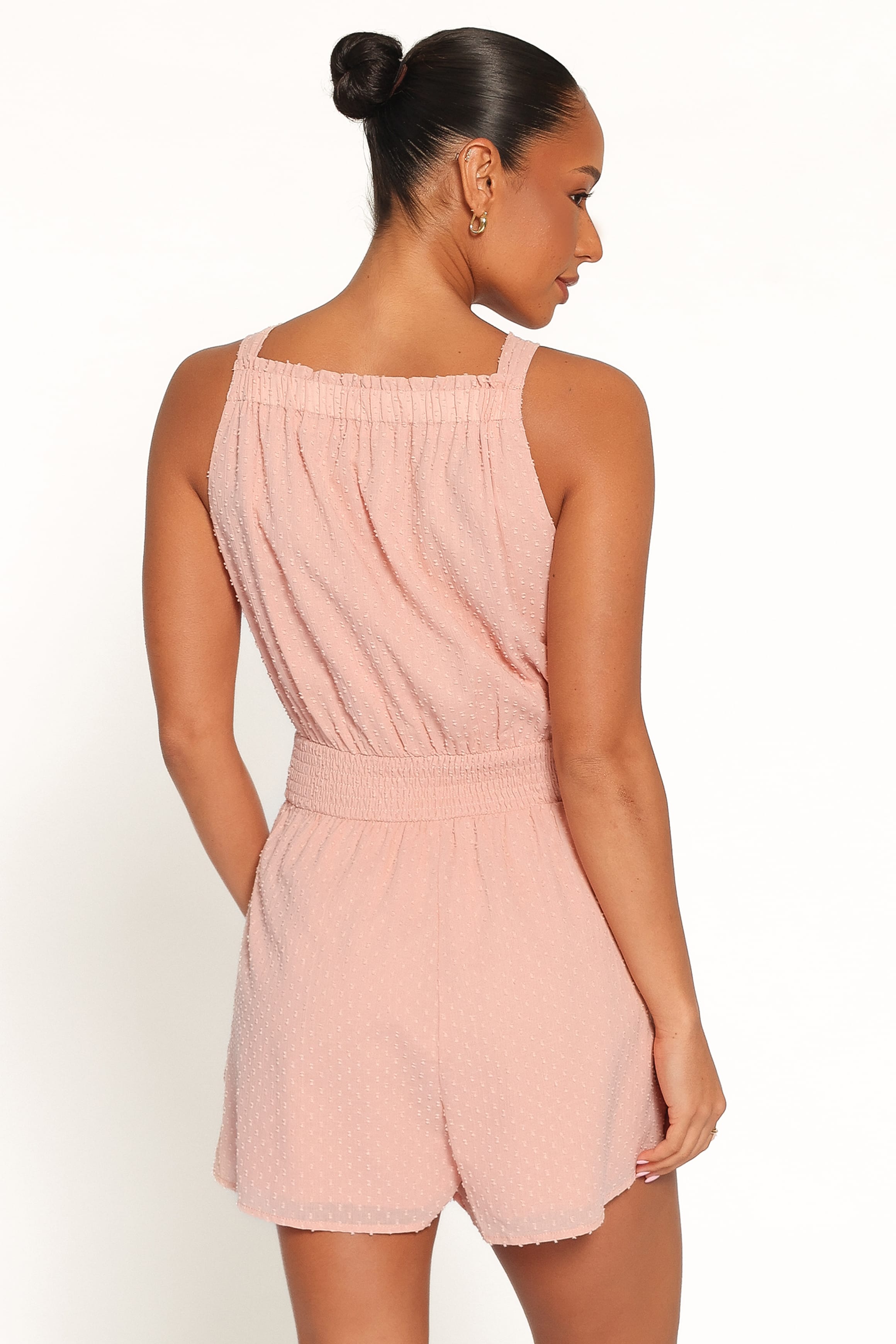 PLAYSUITS Felicity Playsuit - Pink Clip Dot