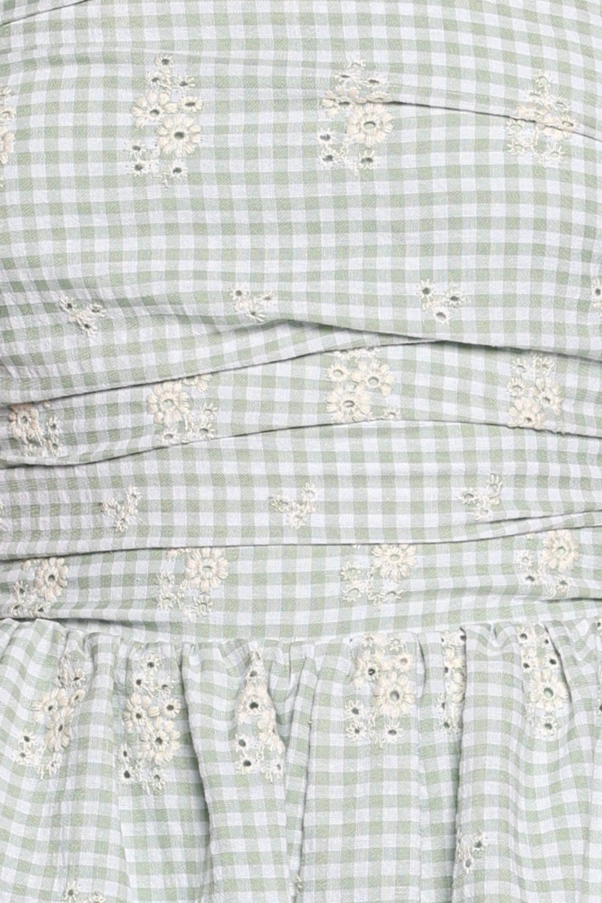 PLAYSUITS Noelia Playsuit - Sage Gingham