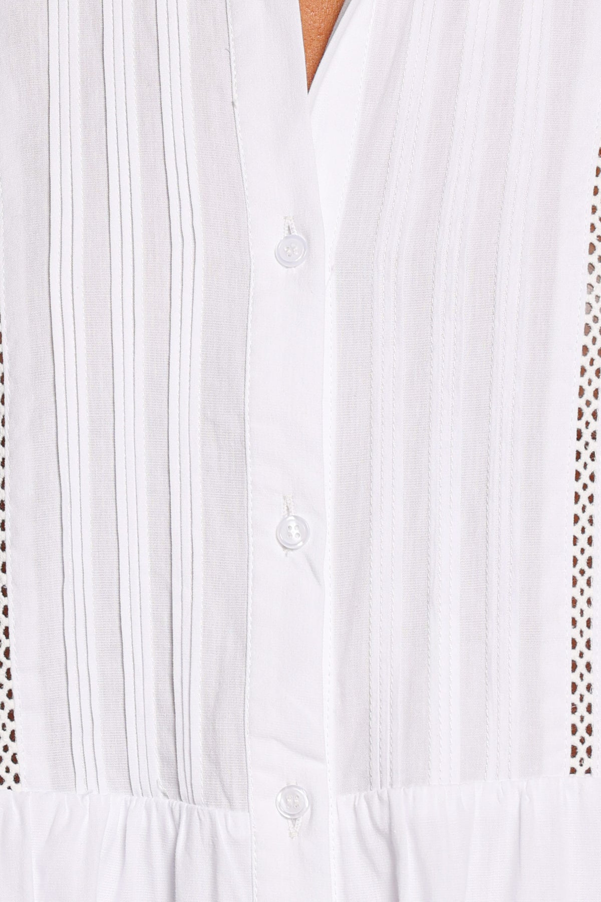 PLAYSUITS Tarlie Collared Playsuit - White