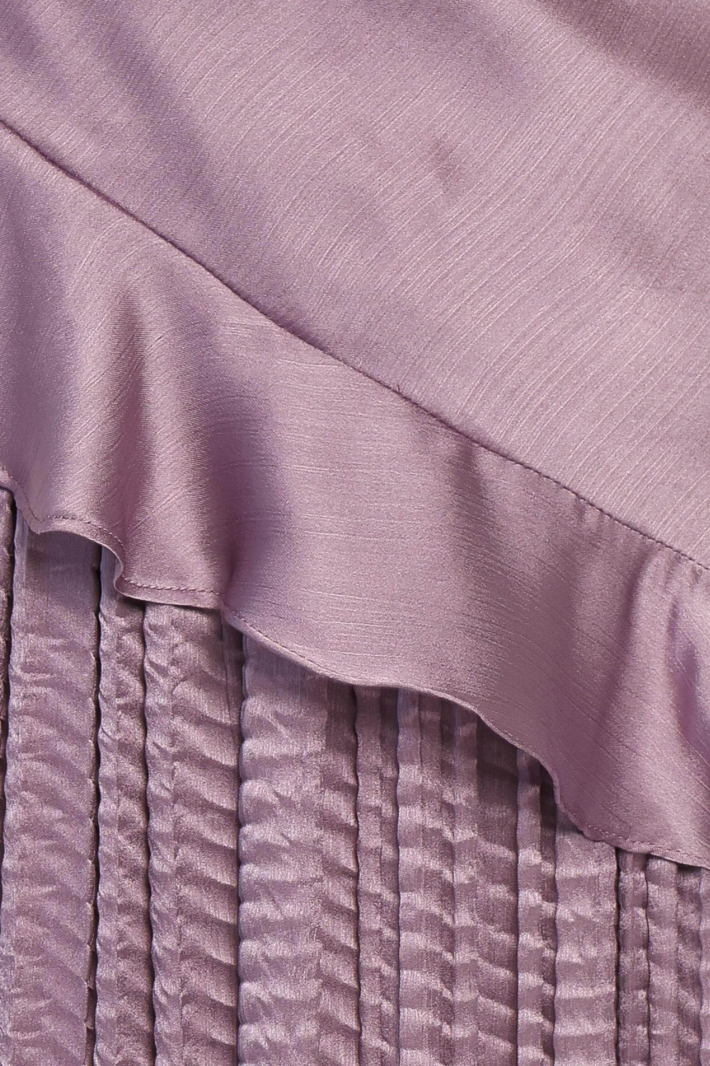SETS Delvine Asymmetrical Skirt Set - Lilac