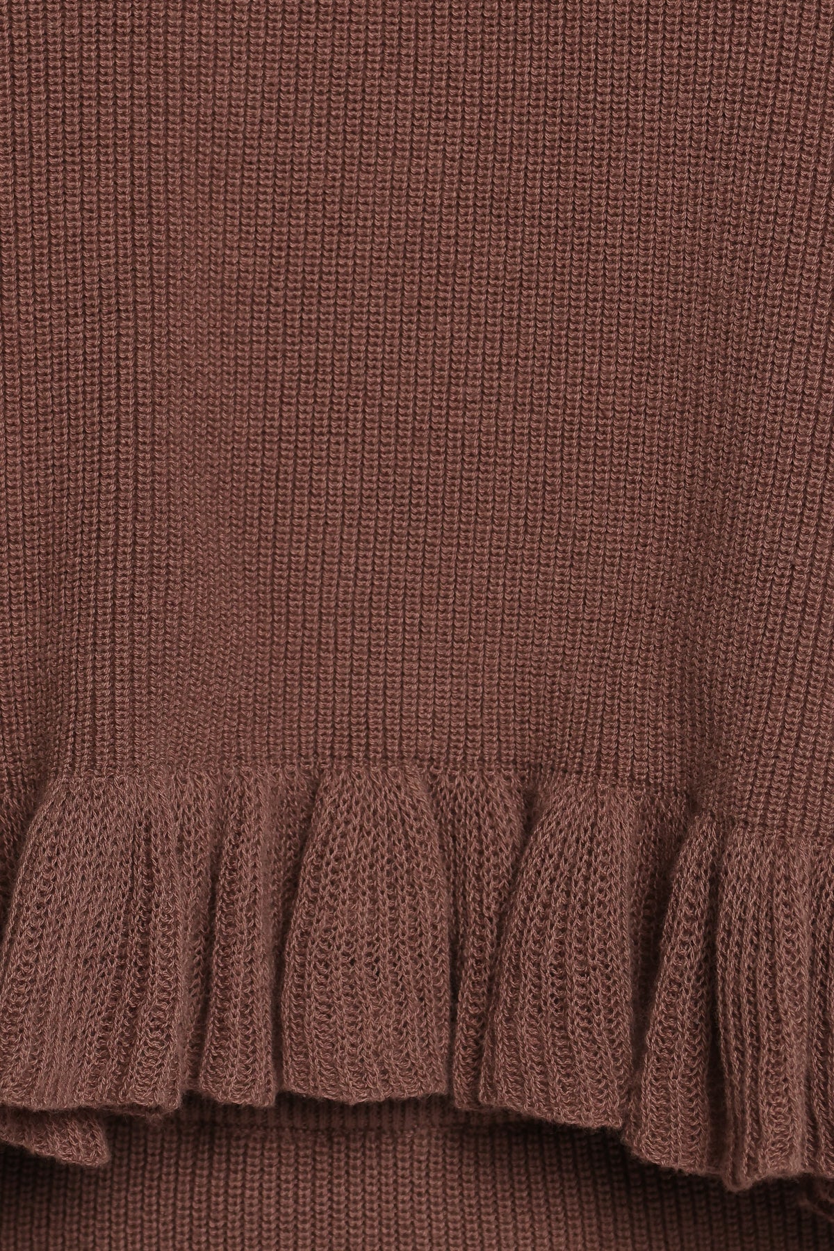 SETS Mandie Mini Skirt Set - Chocolate Brown
