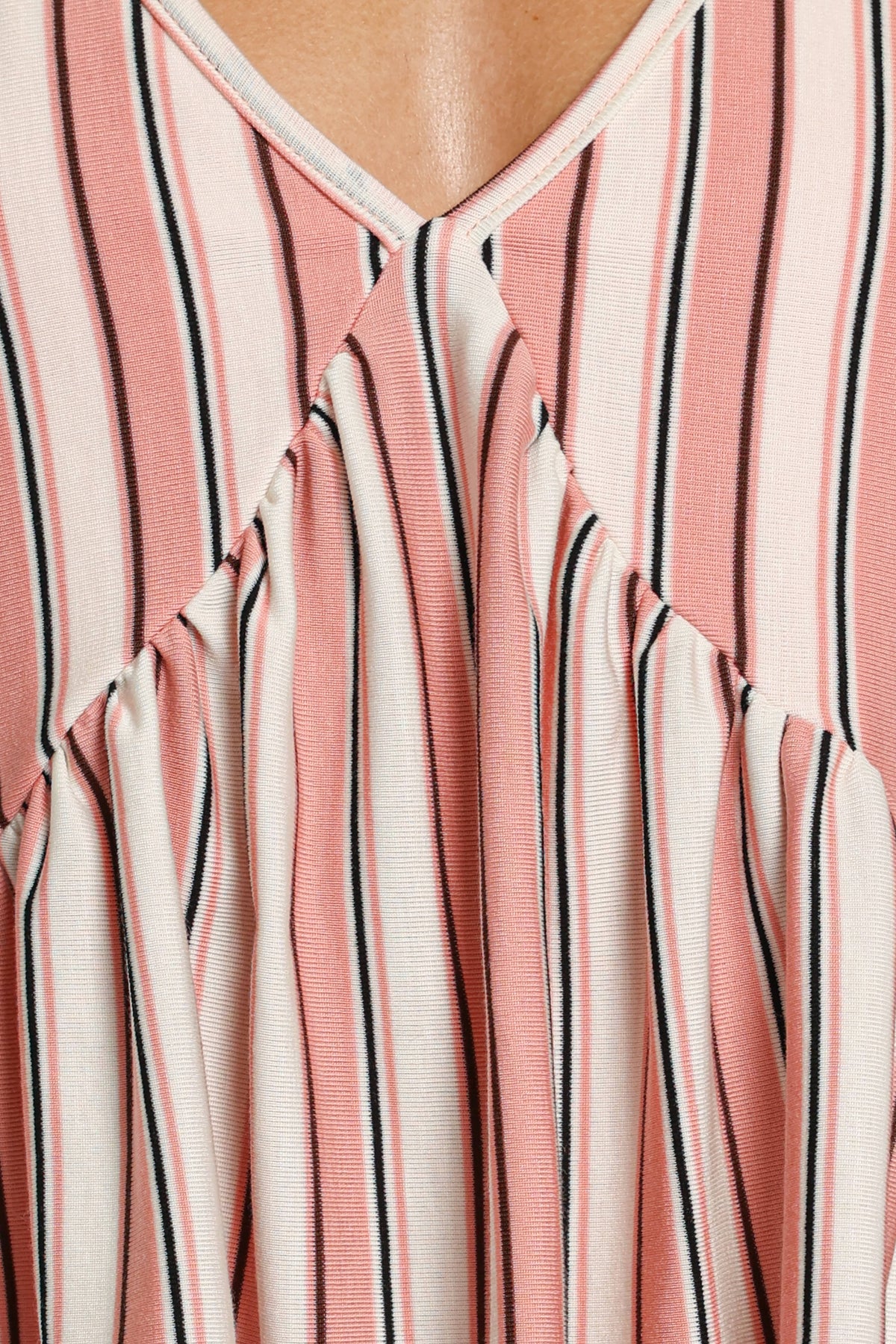 SETS Rikki Jersey Pant Set - Pink Stripe