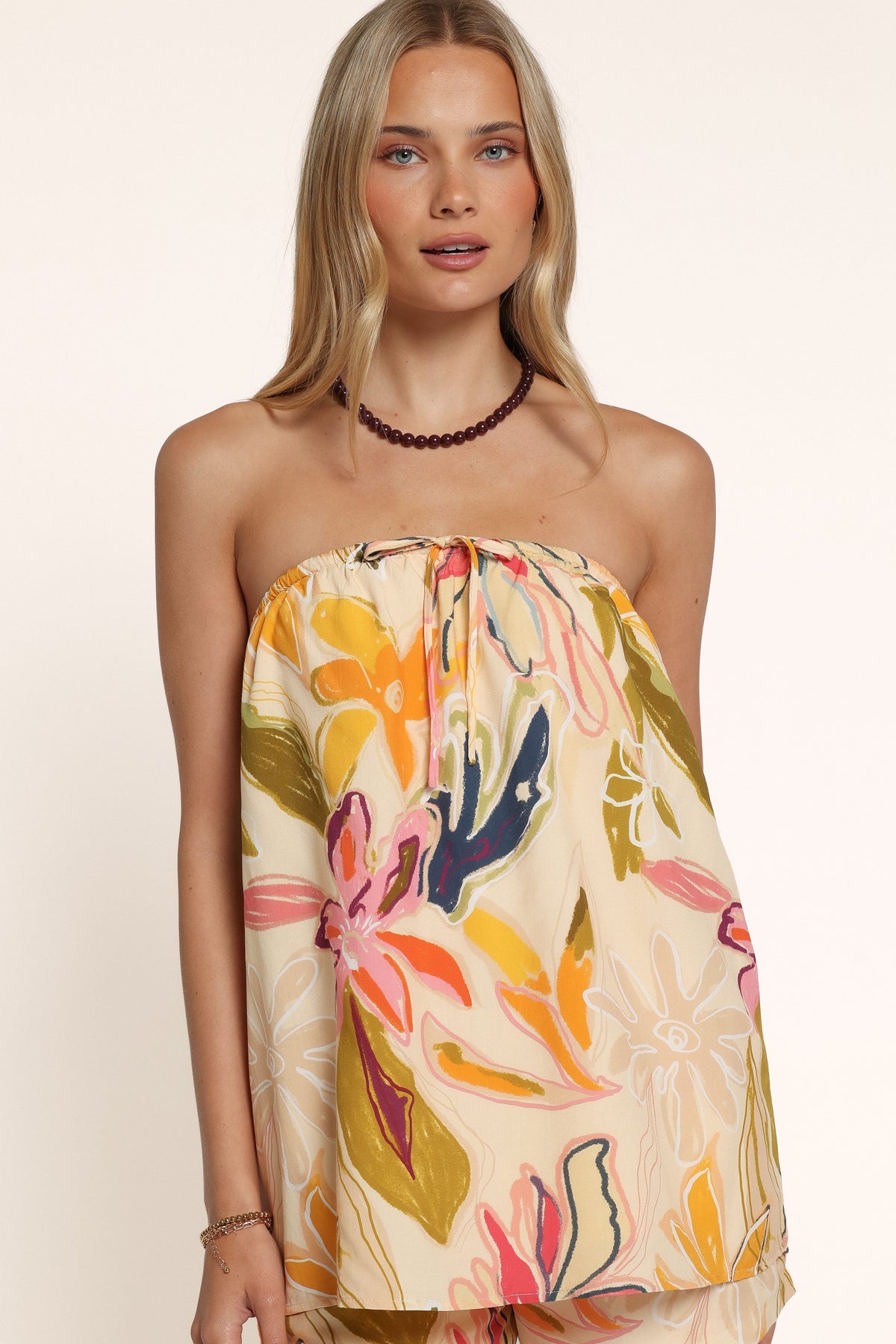 SETS Tulisa Short Set - Yellow Floral