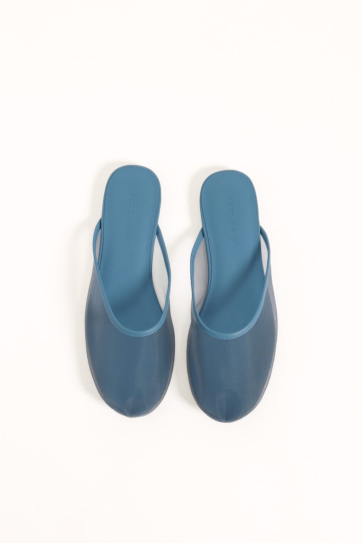 SHOES Gabrielle Mesh Flat - Slate Blue