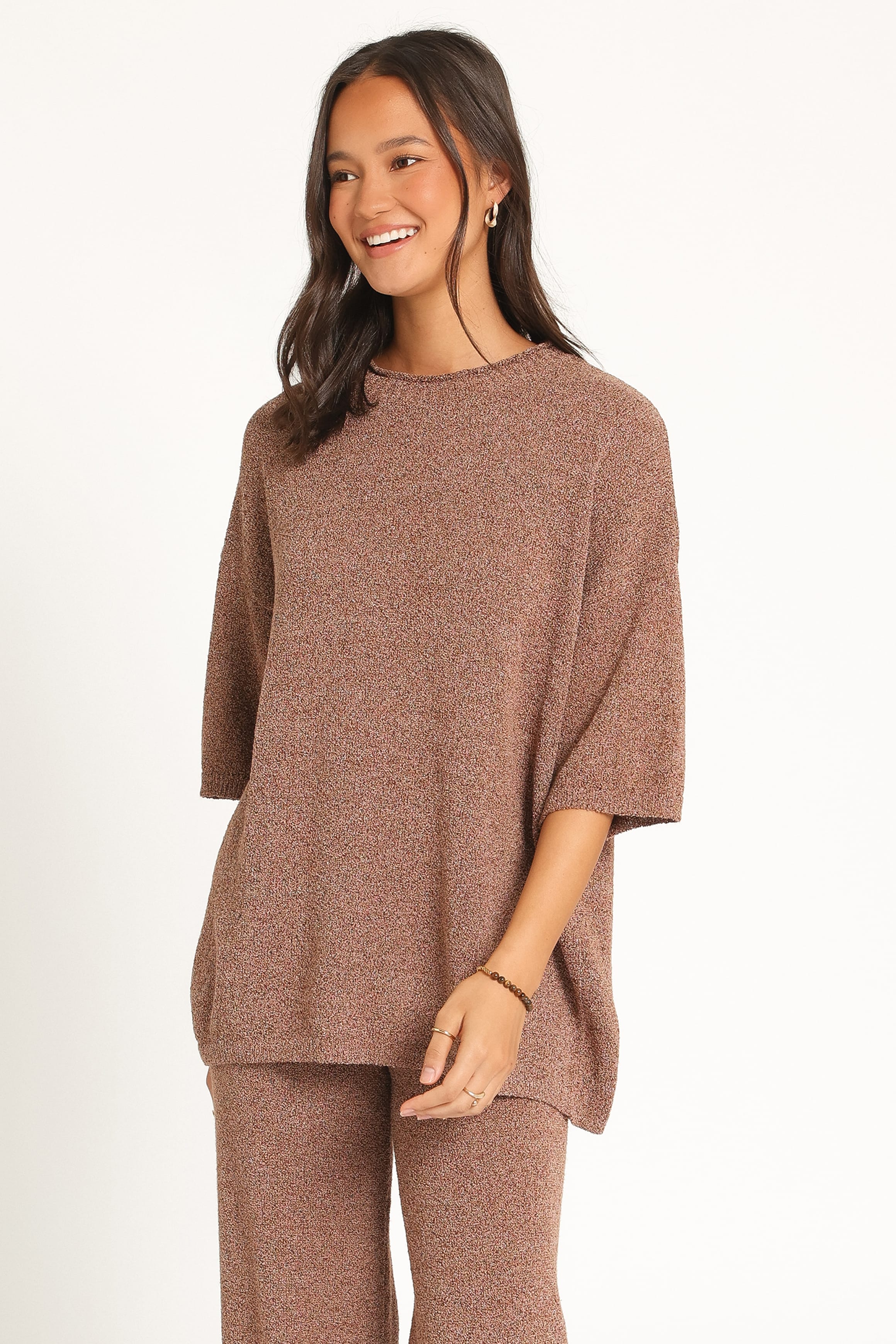 TOPS Ashby Knit Top - Espresso