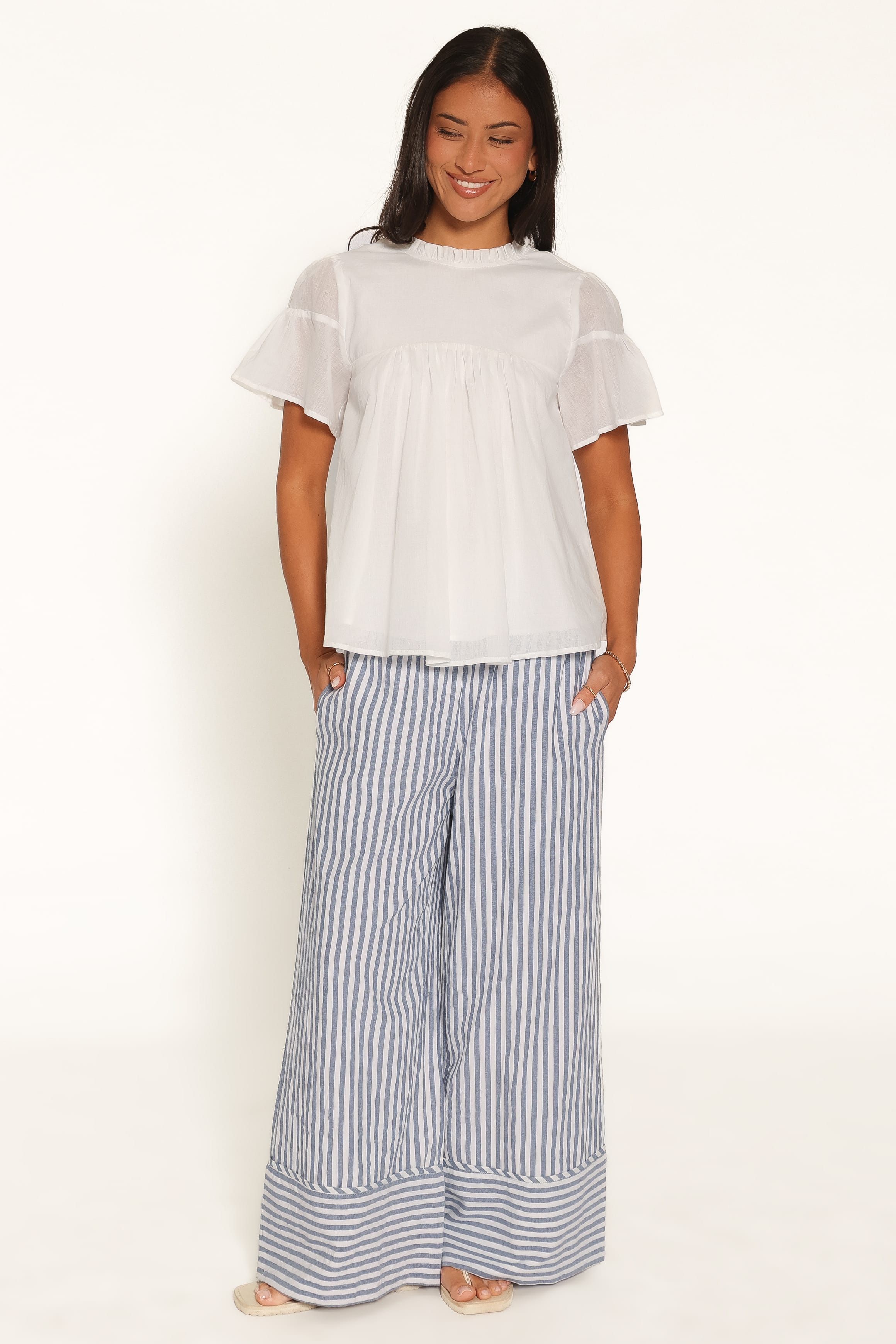 TOPS Charlston Top - White