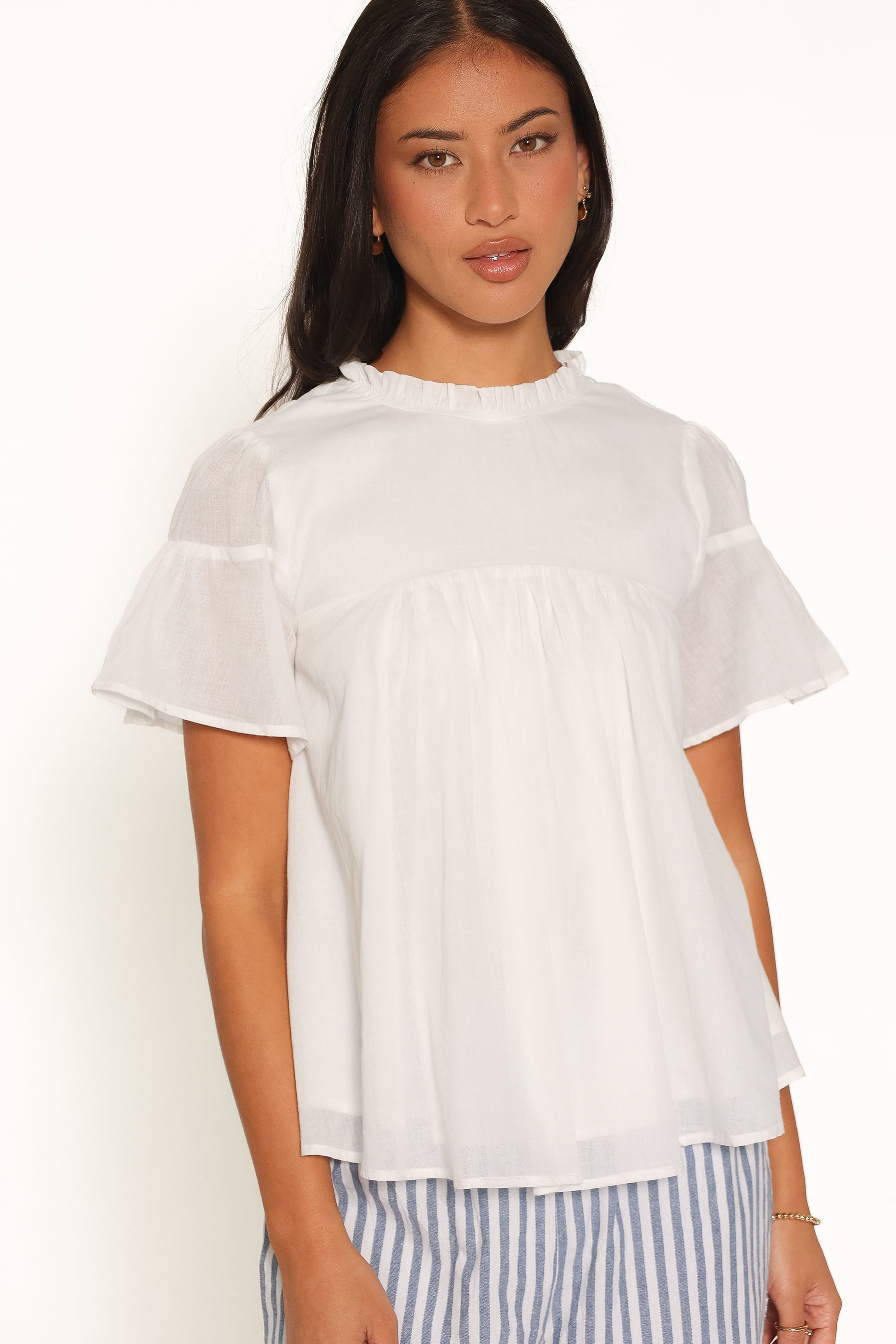 TOPS Charlston Top - White