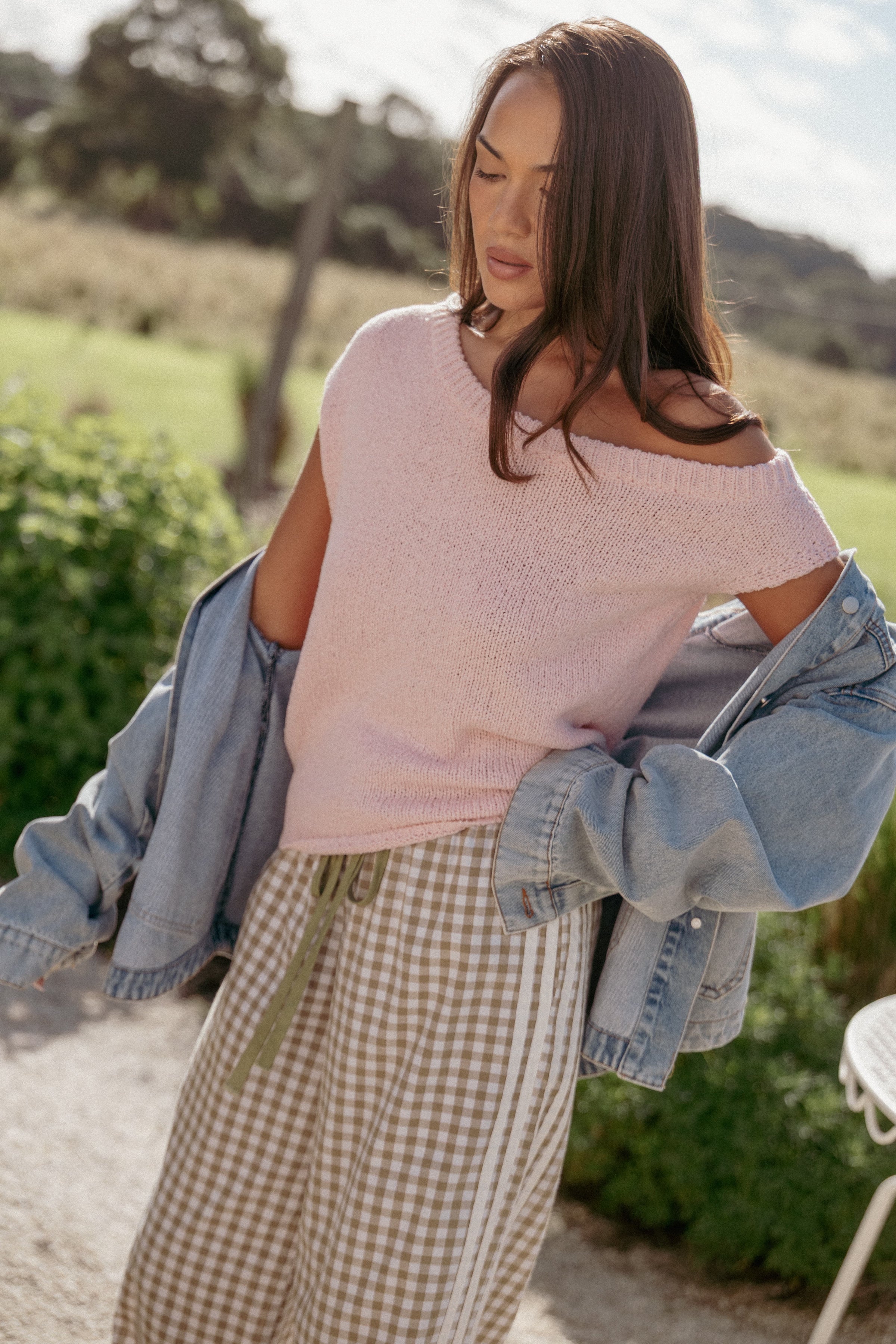TOPS Coco Knit Top - Pink