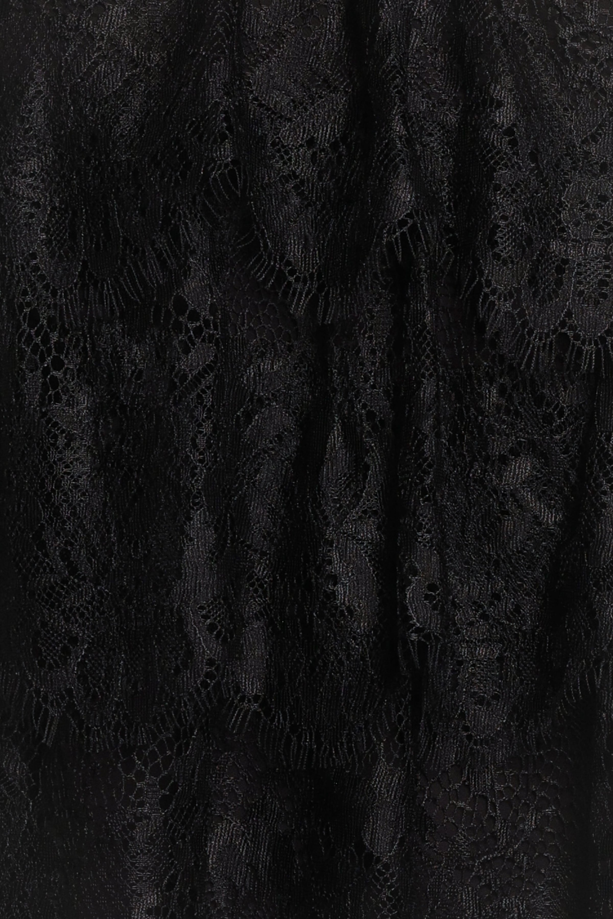 TOPS Dina Lace Top - Black