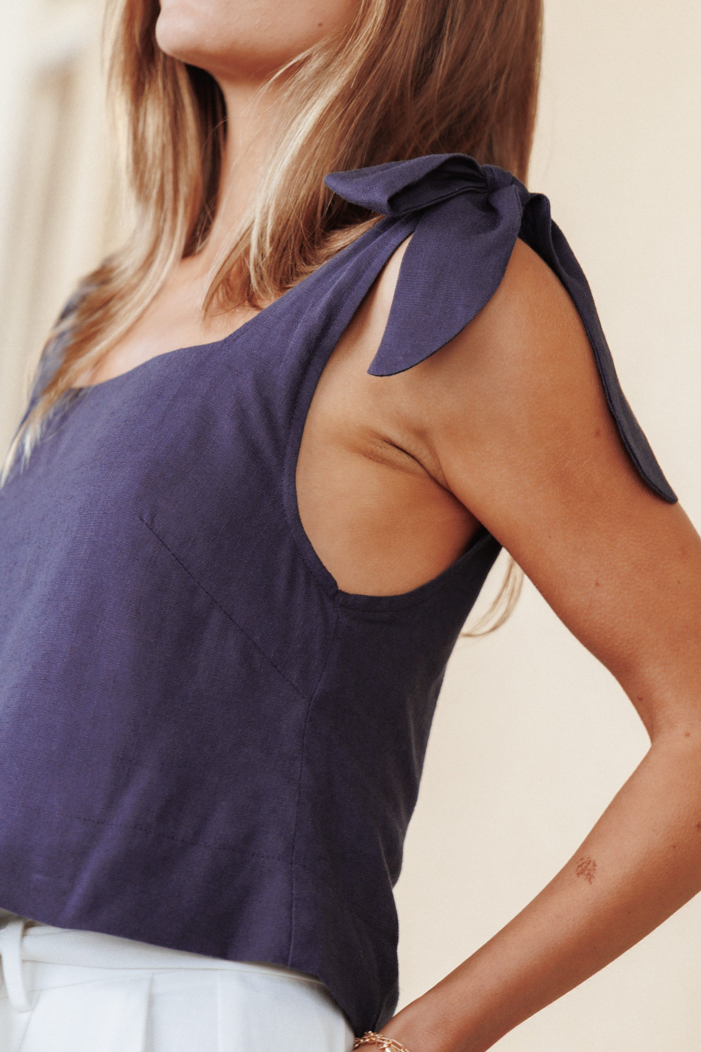 TOPS Lorry Top - Navy