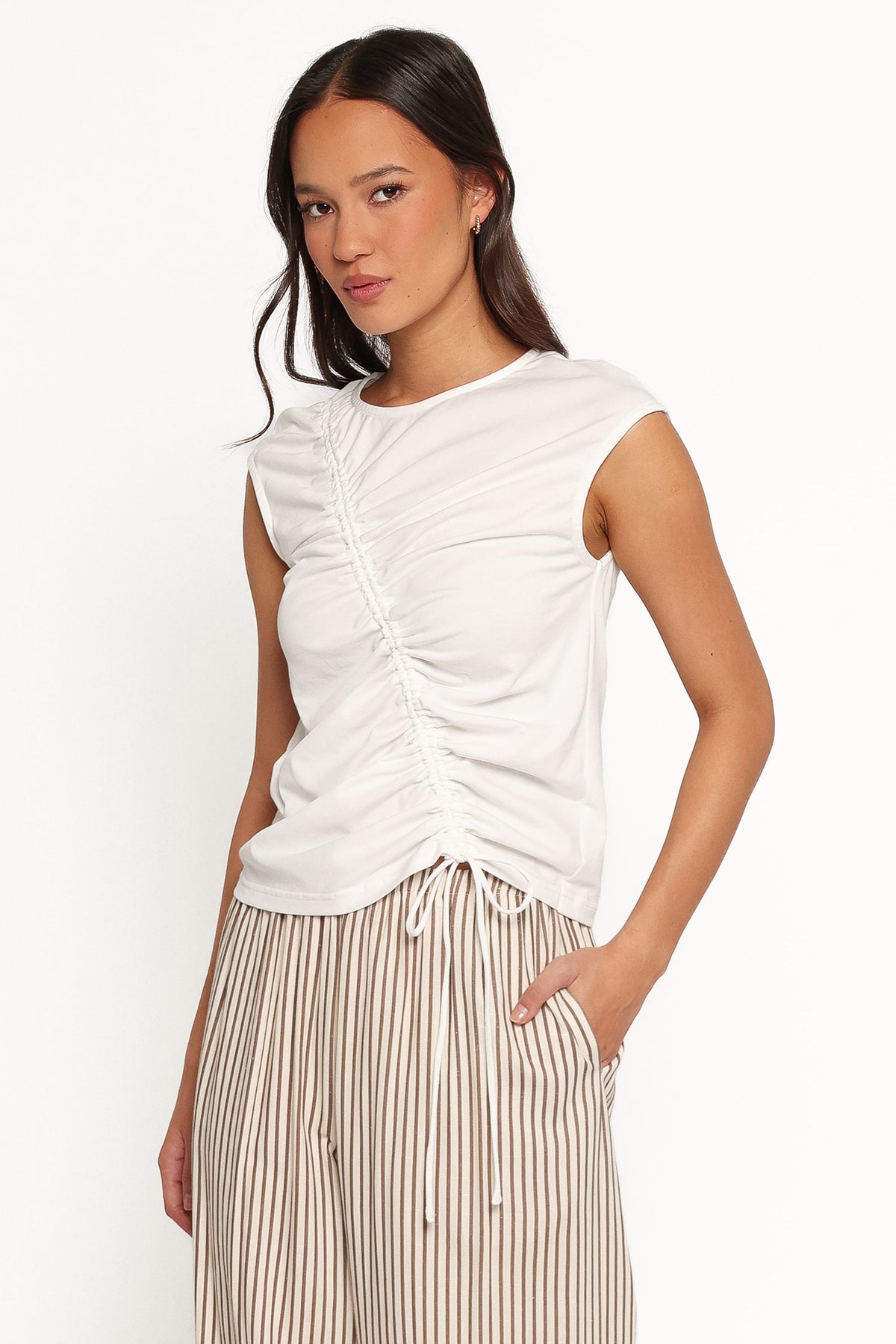 TOPS Raleigh Top - White