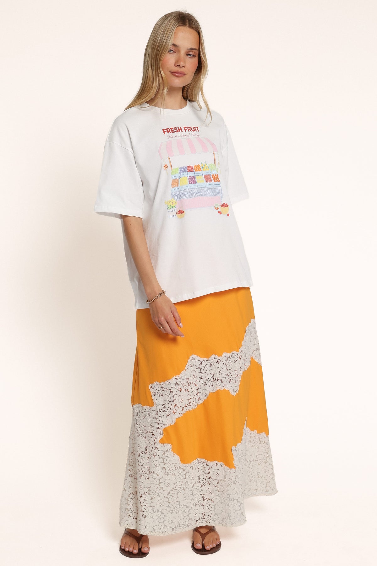 TOPS Rosa Graphic Tee - Fruit Stand