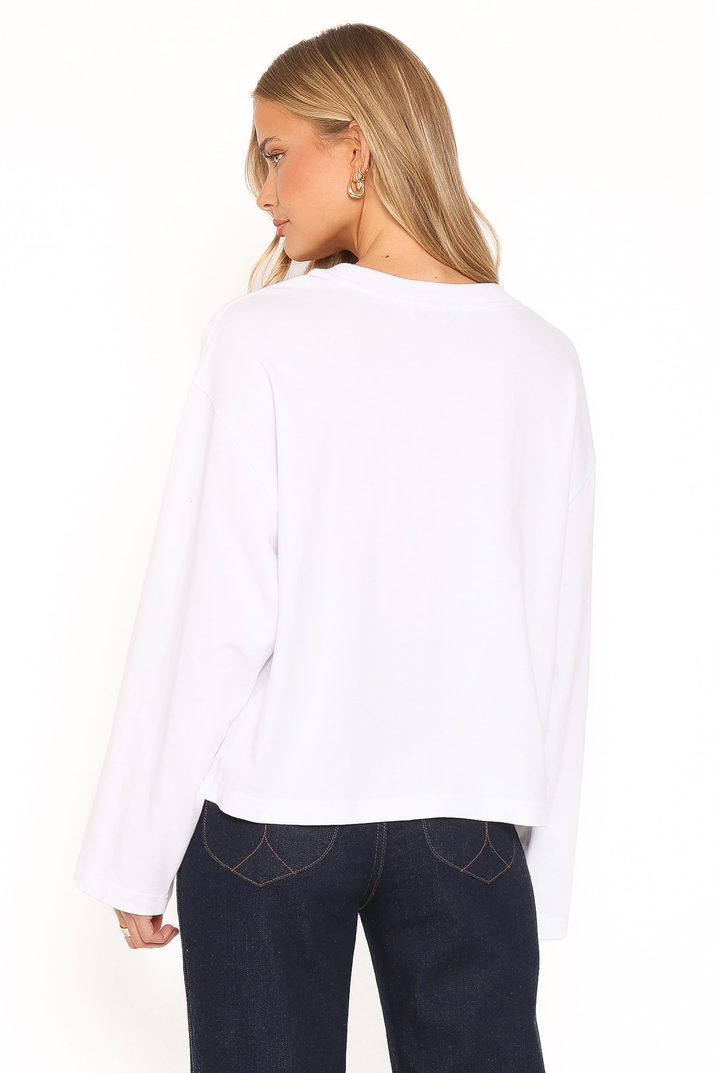 TOPS Tulla Graphic Tee - White